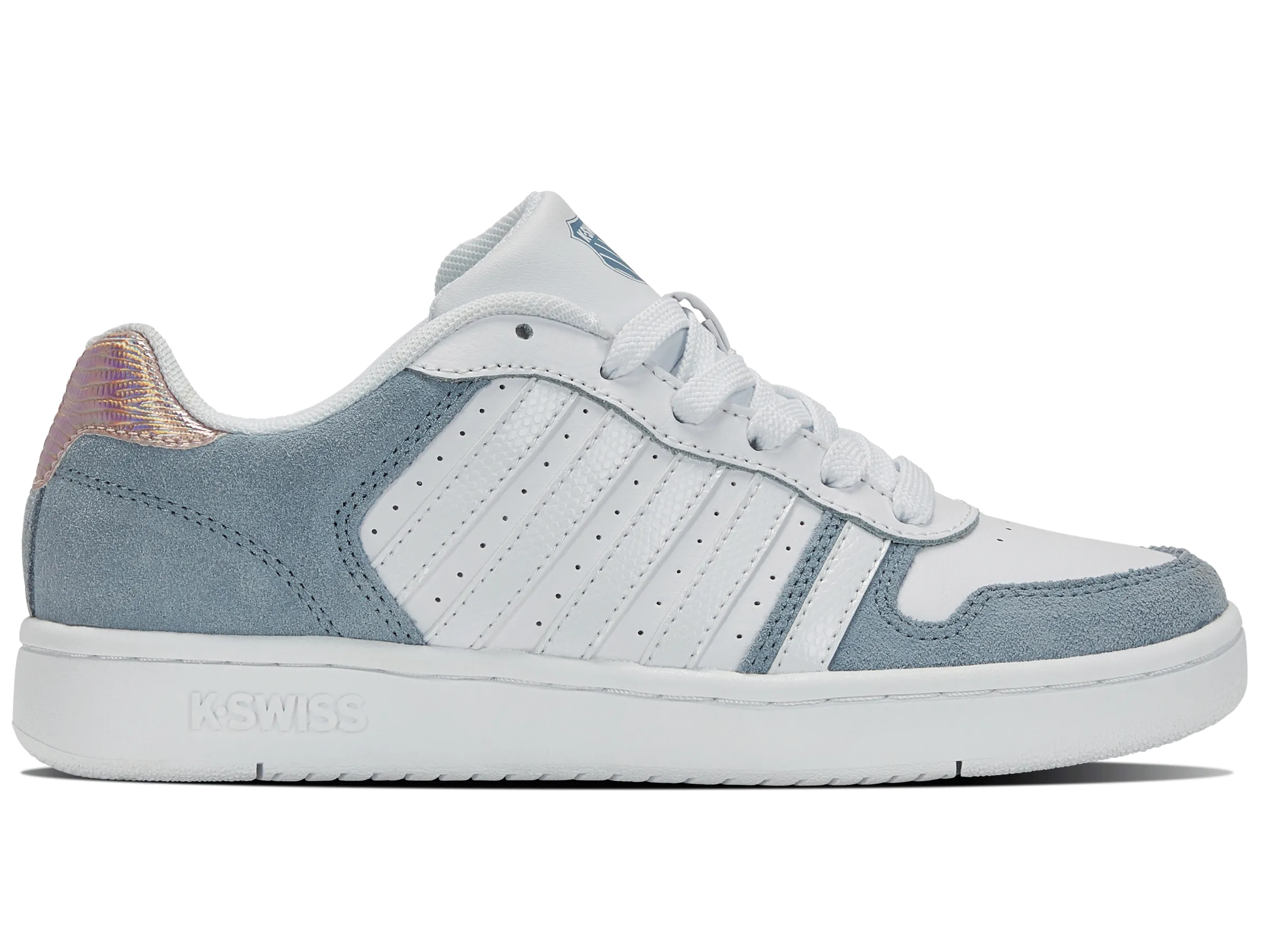 96931-118-M | COURT PALISADES | WHITE/ASHLEY BLUE/IRIDESCENT