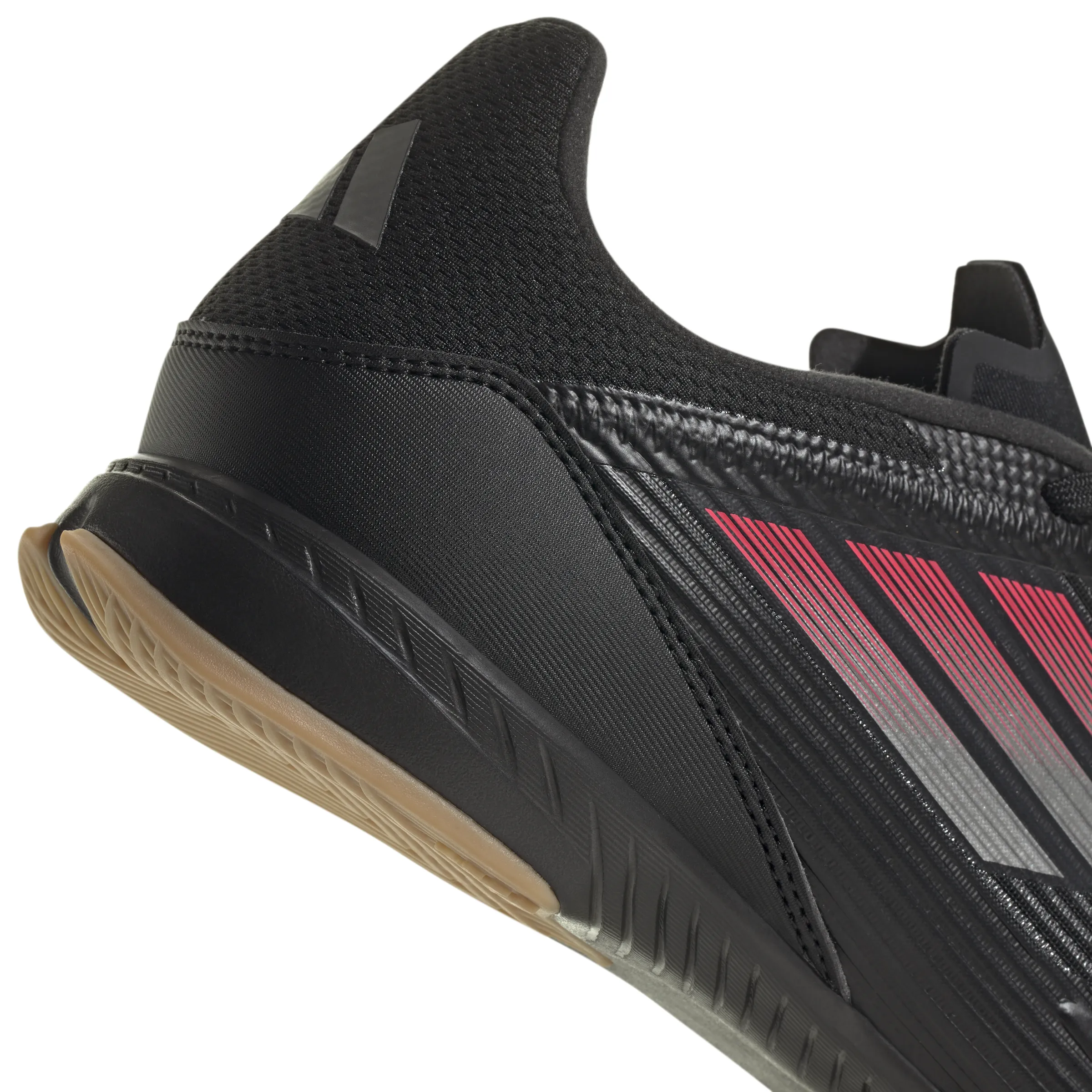 adidas F50 League IN Indoor Soccer Shoes - core black/iron met/lucid red
