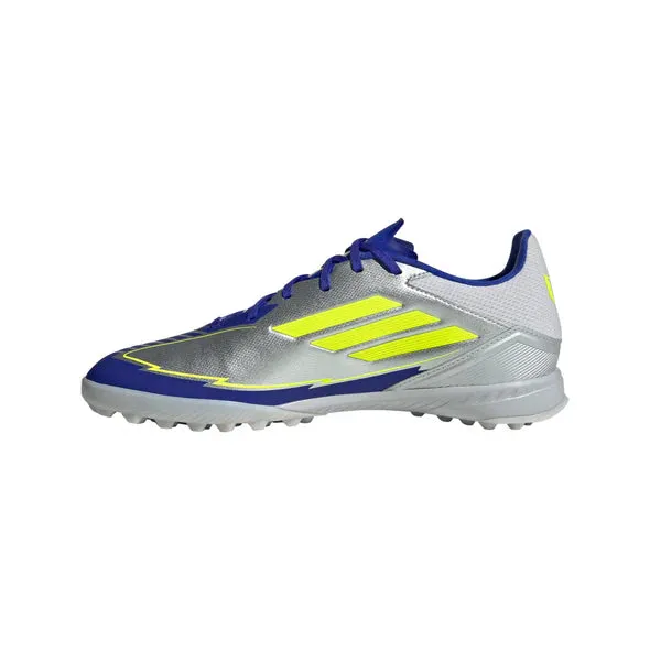 adidas F50 League MESSI TF Turf Junior - Silver / Blue / Neon