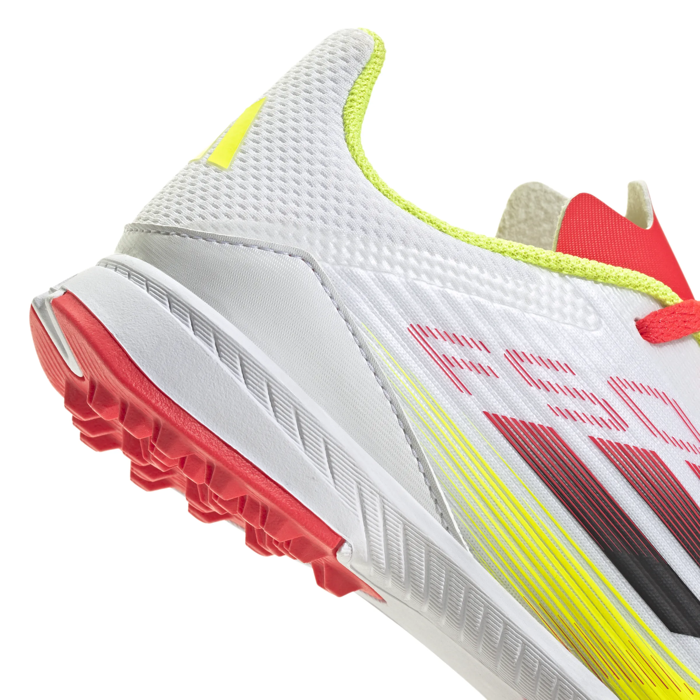 adidas F50 League TF Turf Junior - ftwr white/core black/solar yellow