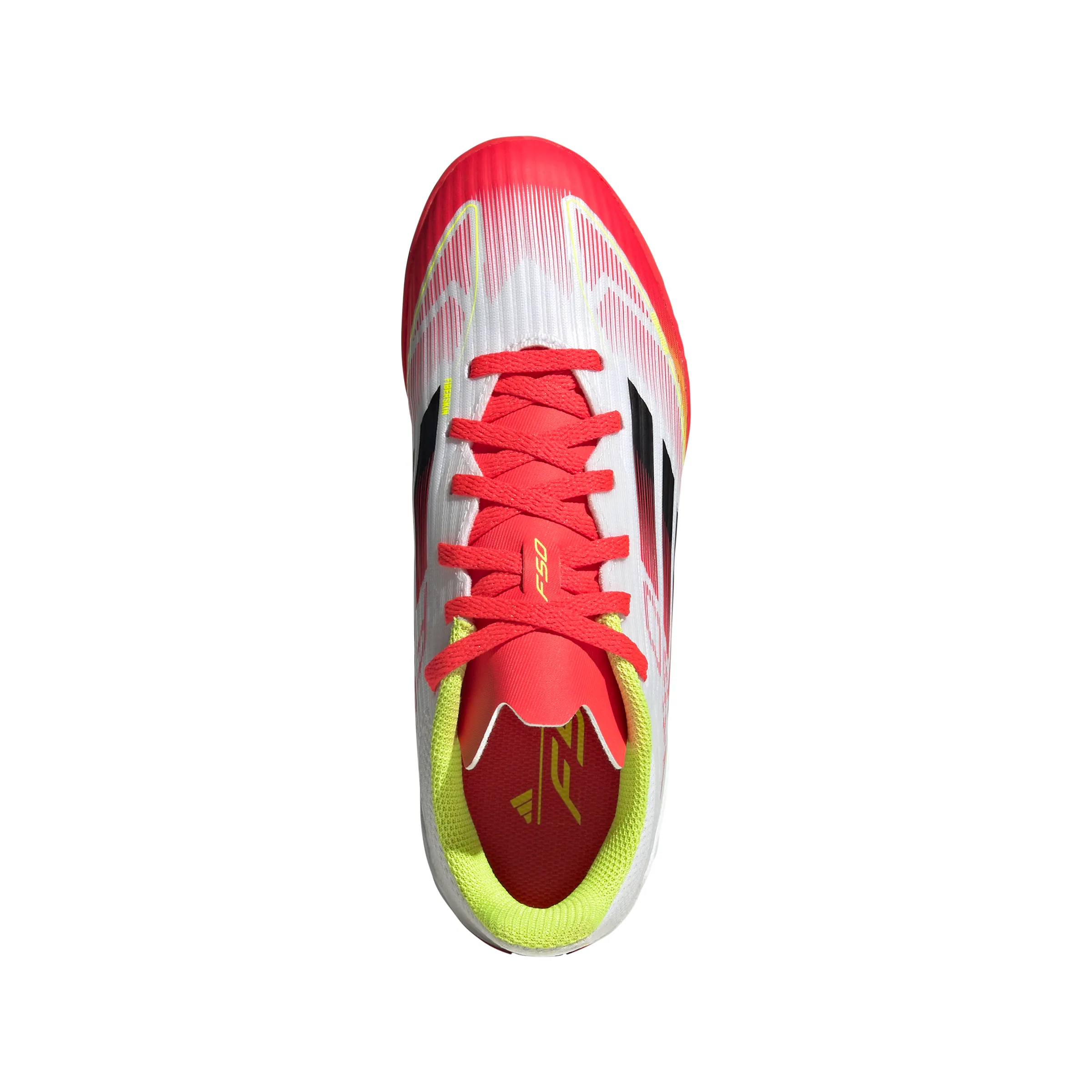 adidas F50 League TF Turf Junior - ftwr white/core black/solar yellow