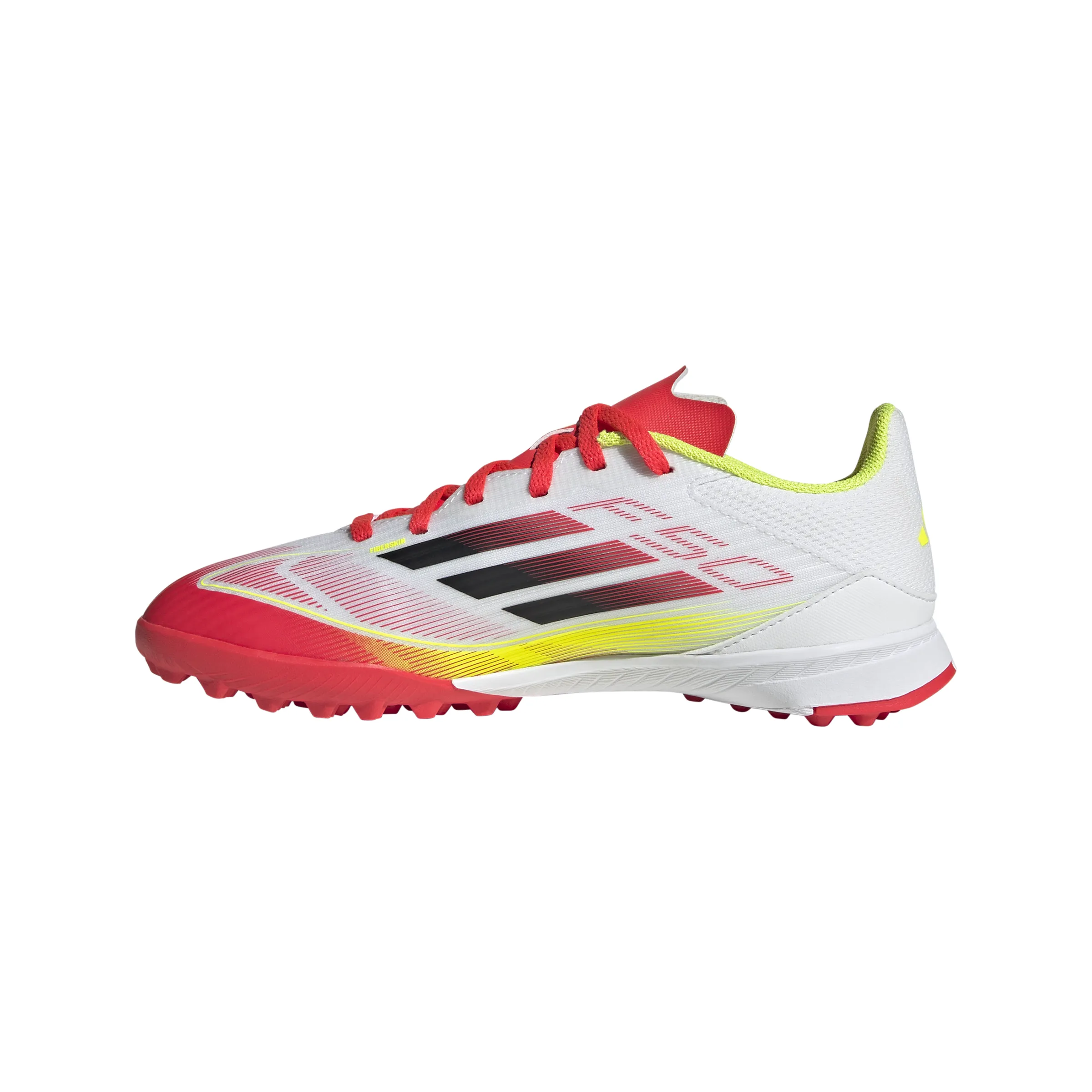 adidas F50 League TF Turf Junior - ftwr white/core black/solar yellow