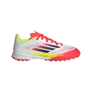 adidas F50 League TF Turf Junior - ftwr white/core black/solar yellow