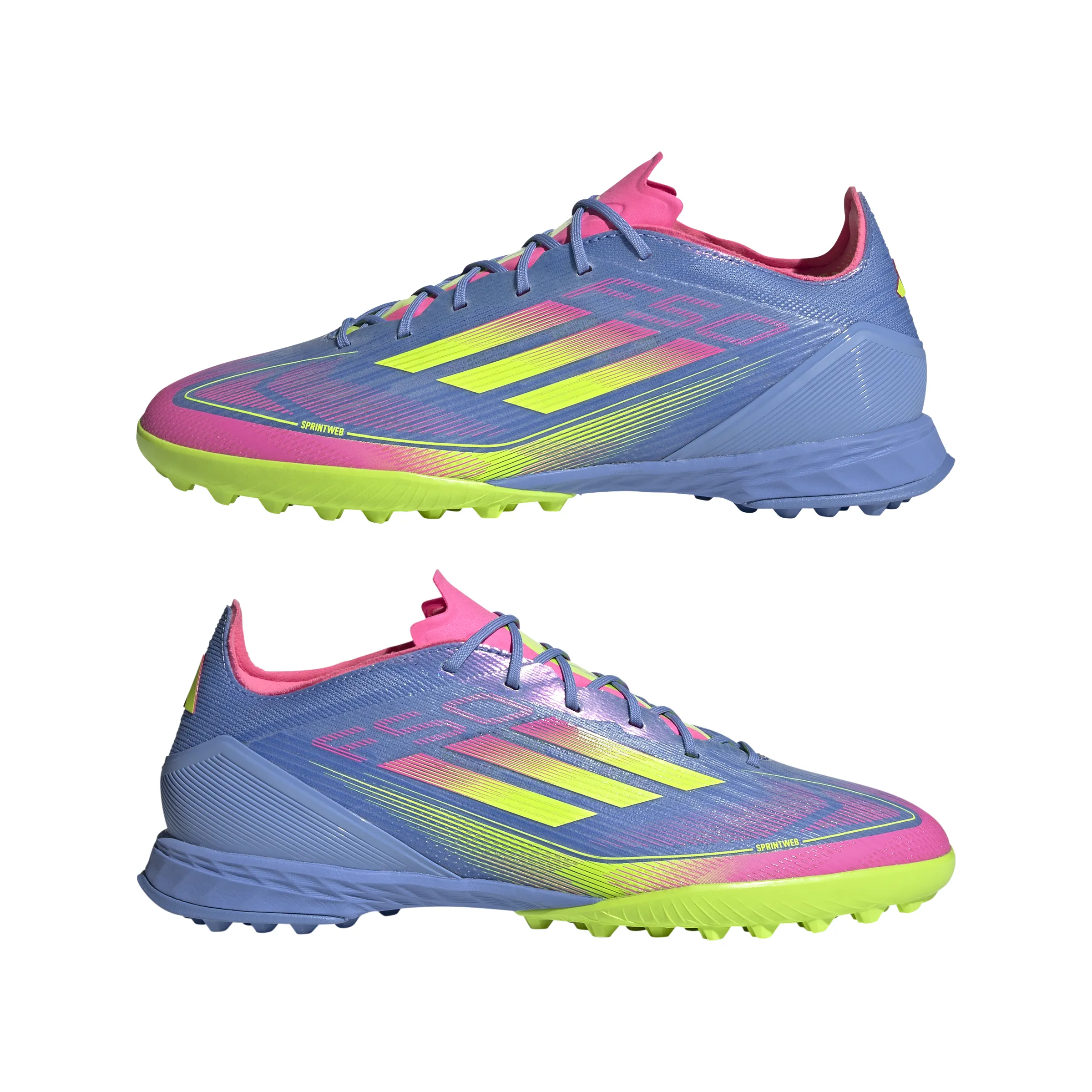 adidas F50 Pro TF Turf Shoes - Blufus/ Luclem/ LucPink