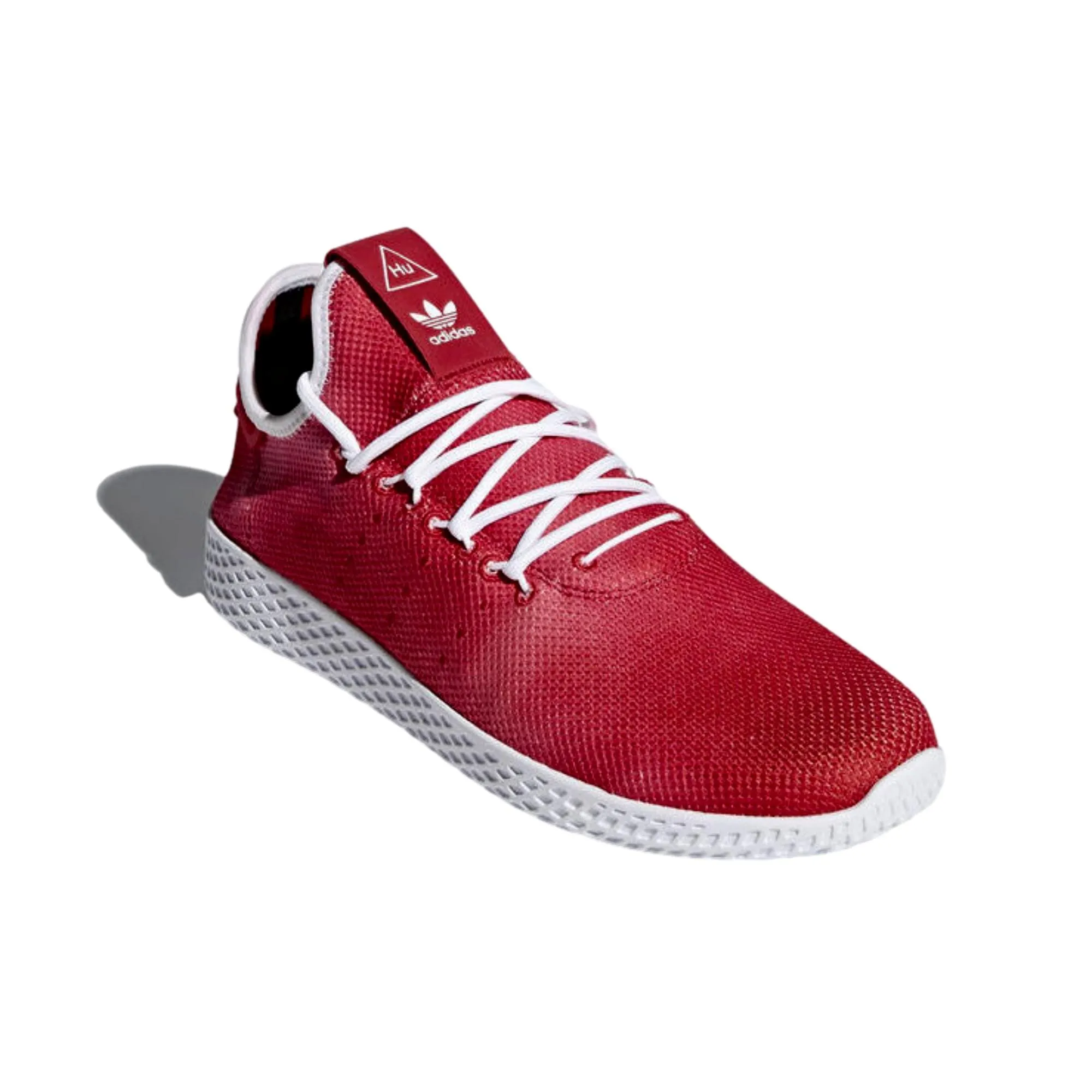 Adidas Pharrell Williams Tennis Hu Scarlet/White-White  DA9615 Men's