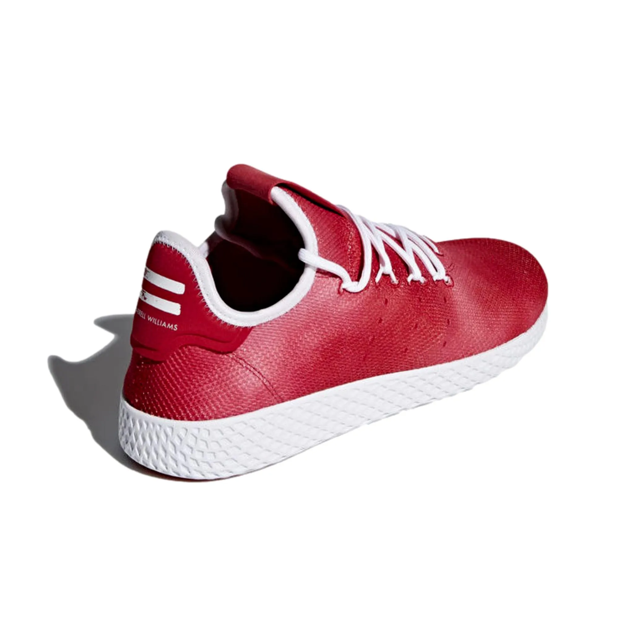 Adidas Pharrell Williams Tennis Hu Scarlet/White-White  DA9615 Men's