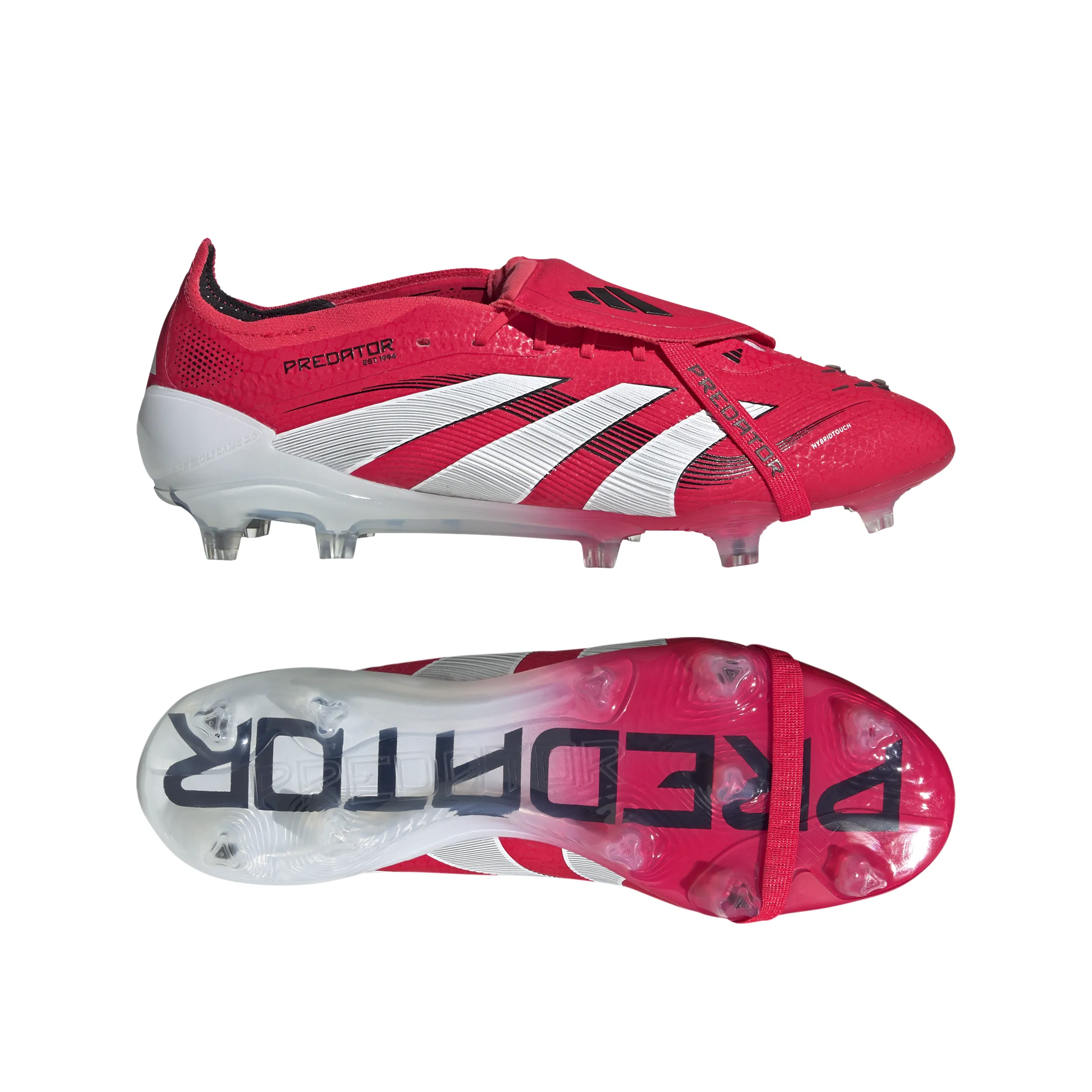 adidas Predator Elite FT FG Firm Ground - lucid red/ftwr white/core black