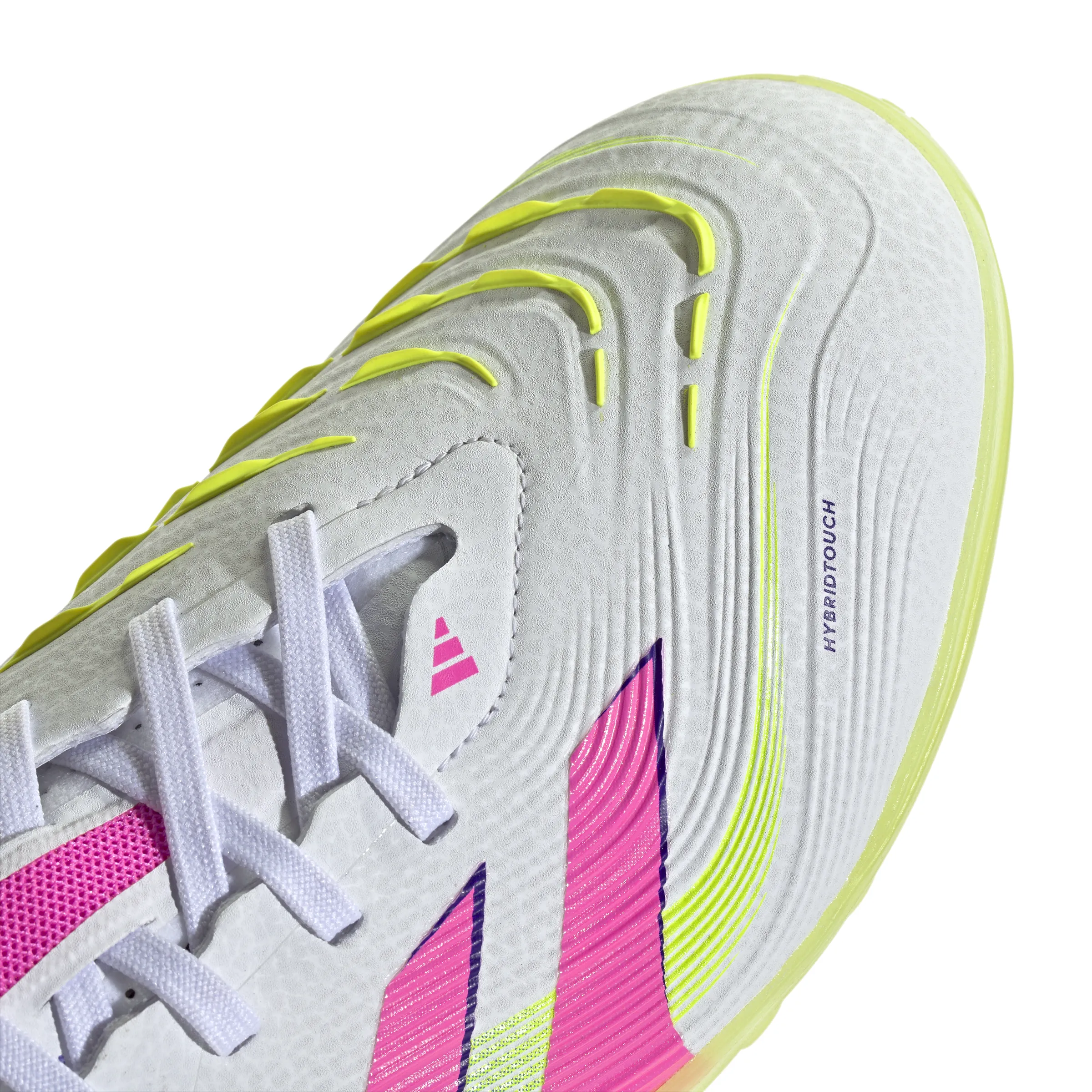 adidas Predator Pro TF Soccer Shoes - FTWhite/Luclem/ LucPink