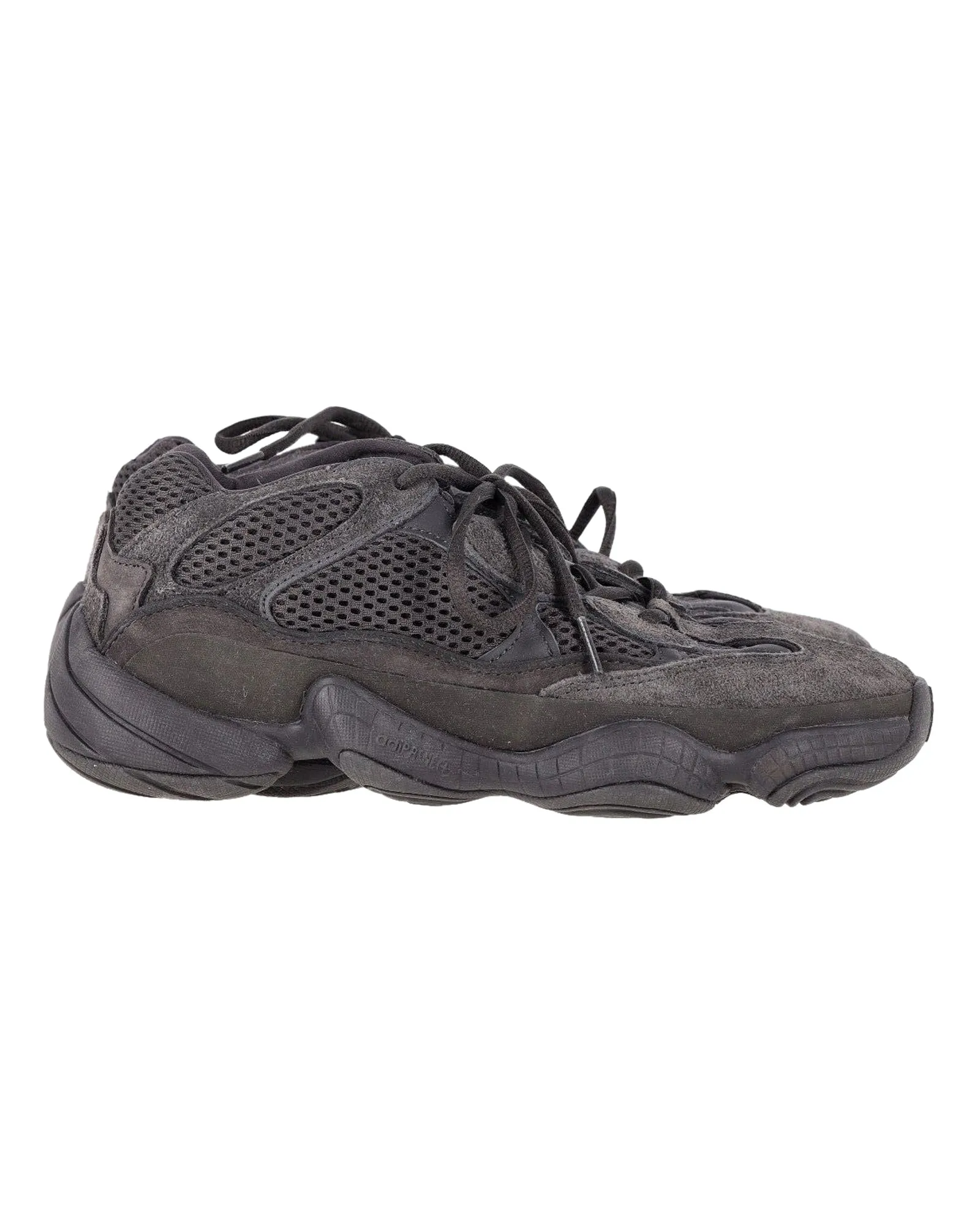 Adidas x Yeezy 500 Low Utility in Black Suede