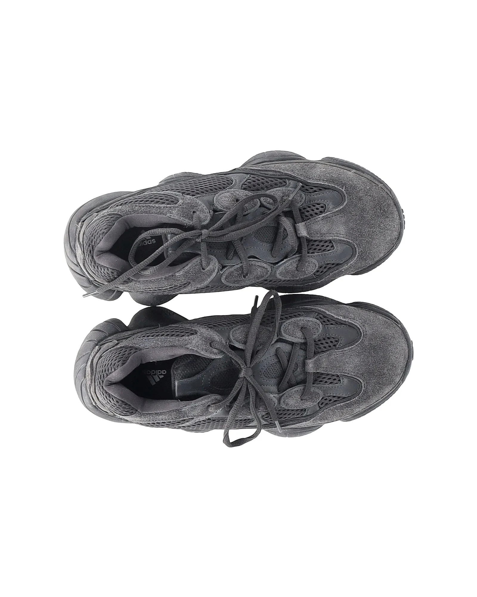 Adidas x Yeezy 500 Low Utility in Black Suede