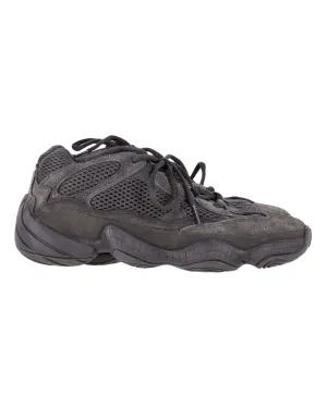 Adidas x Yeezy 500 Low Utility in Black Suede