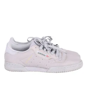 Adidas Yeezy Calabasas PowerPhase Sneakers in Grey Leather