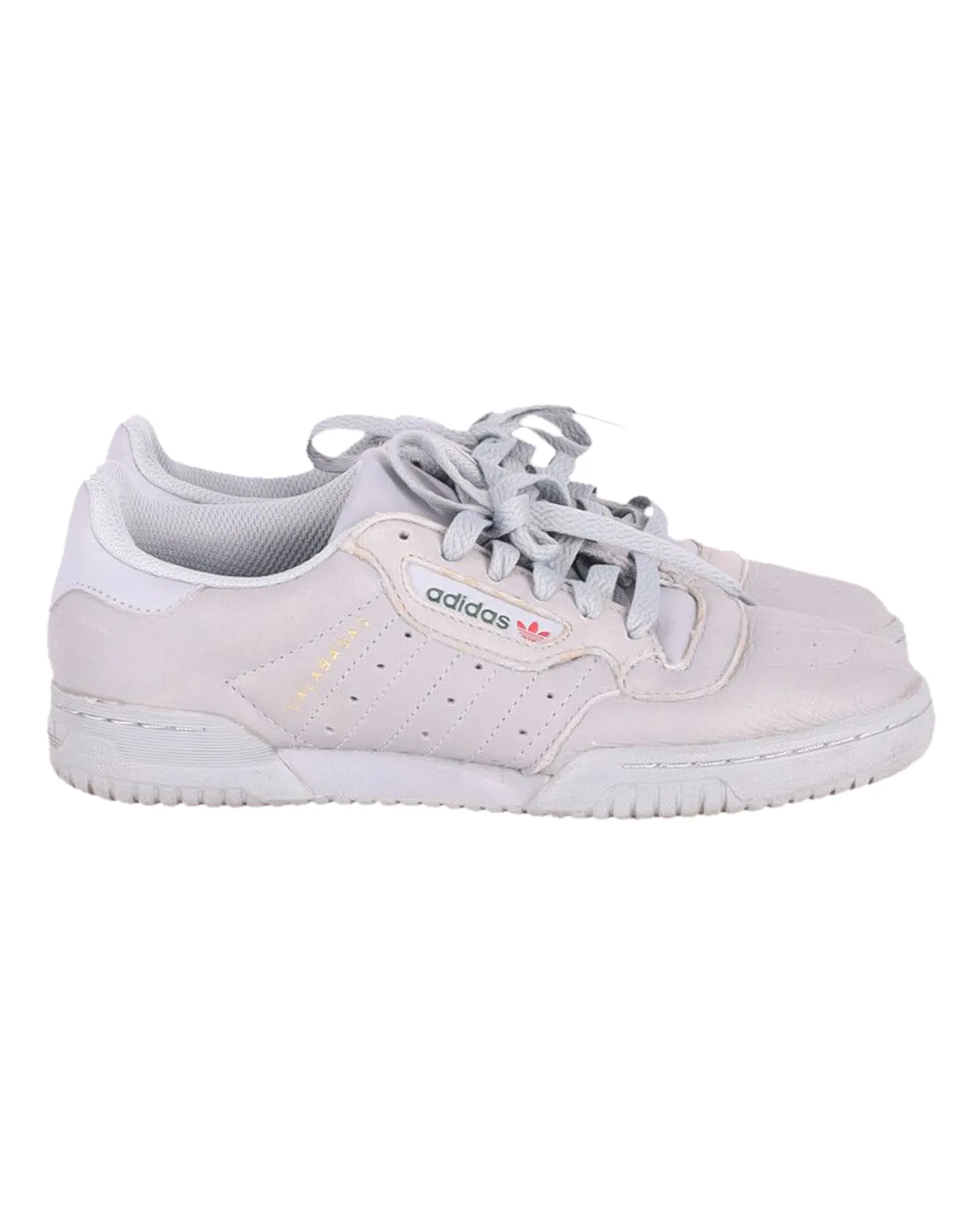 Adidas Yeezy Calabasas PowerPhase Sneakers in Grey Leather