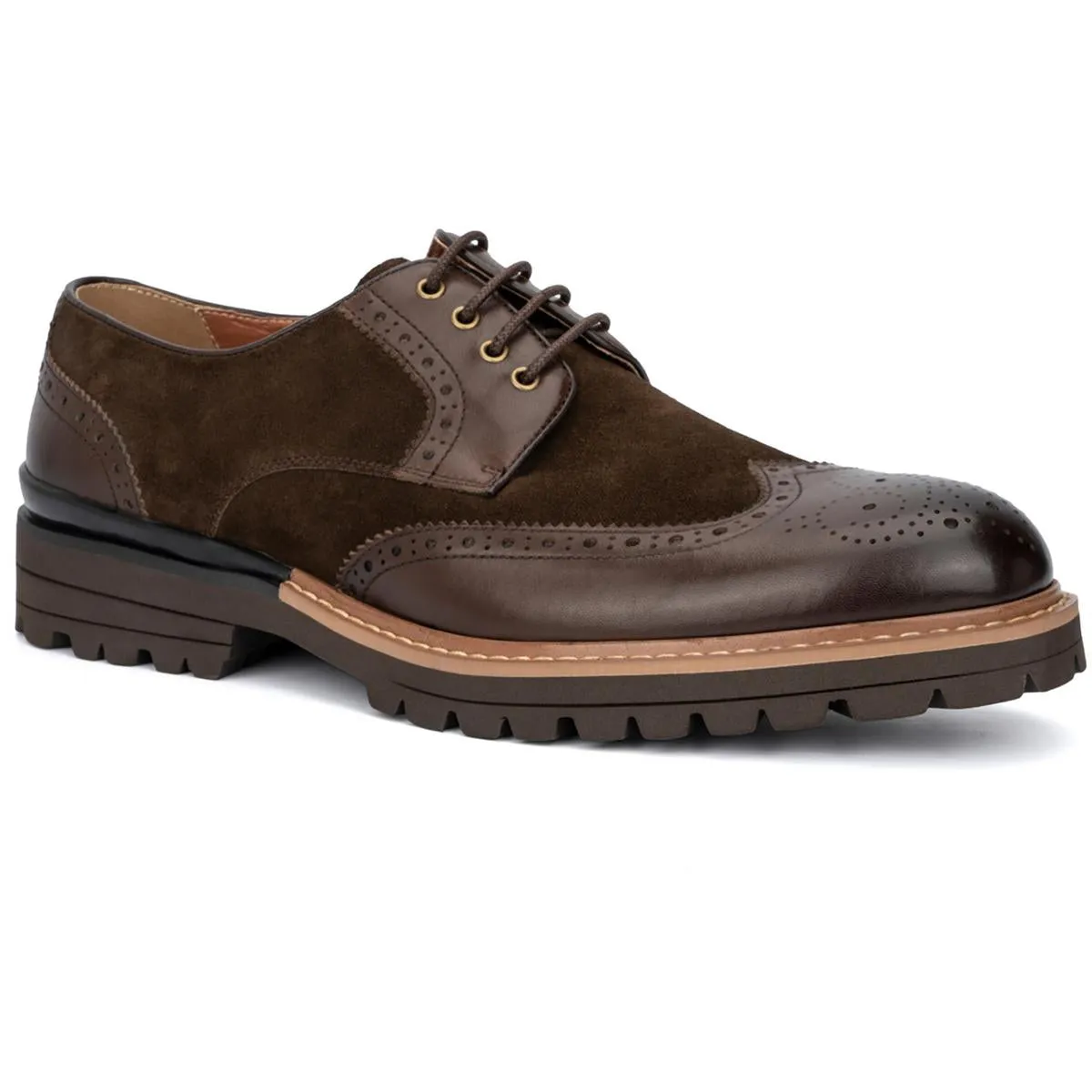Andrew Mens Leather Derby Shoes