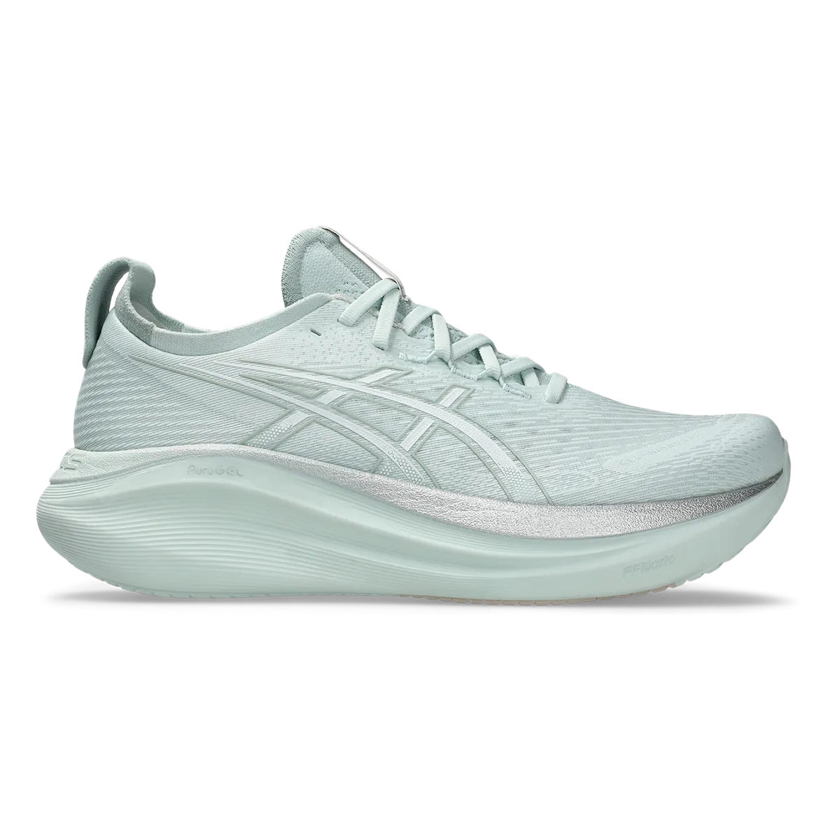 Asics Gel Nimbus 27 Pure Aqua - White