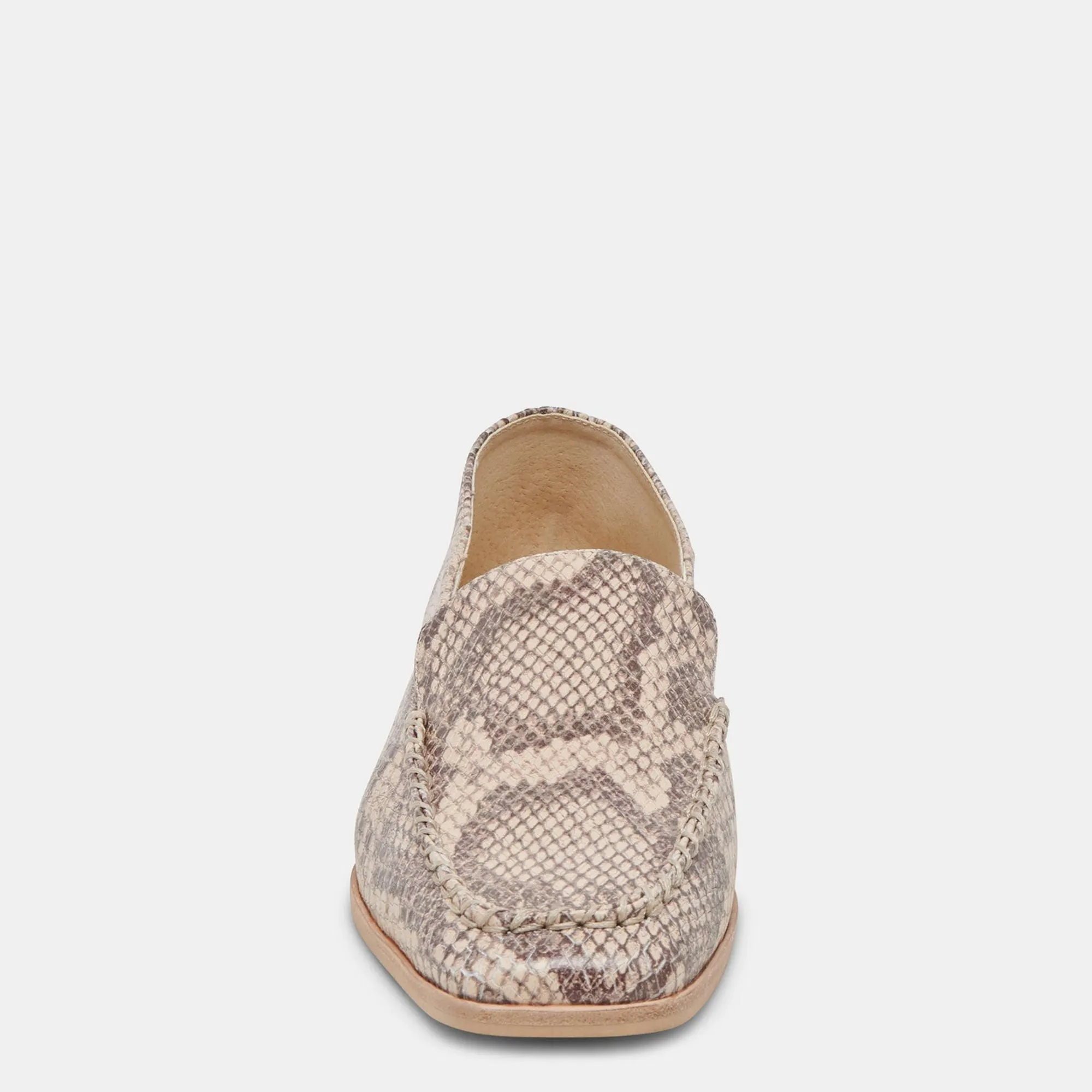 Beny Flats Sand Snake Embossed
