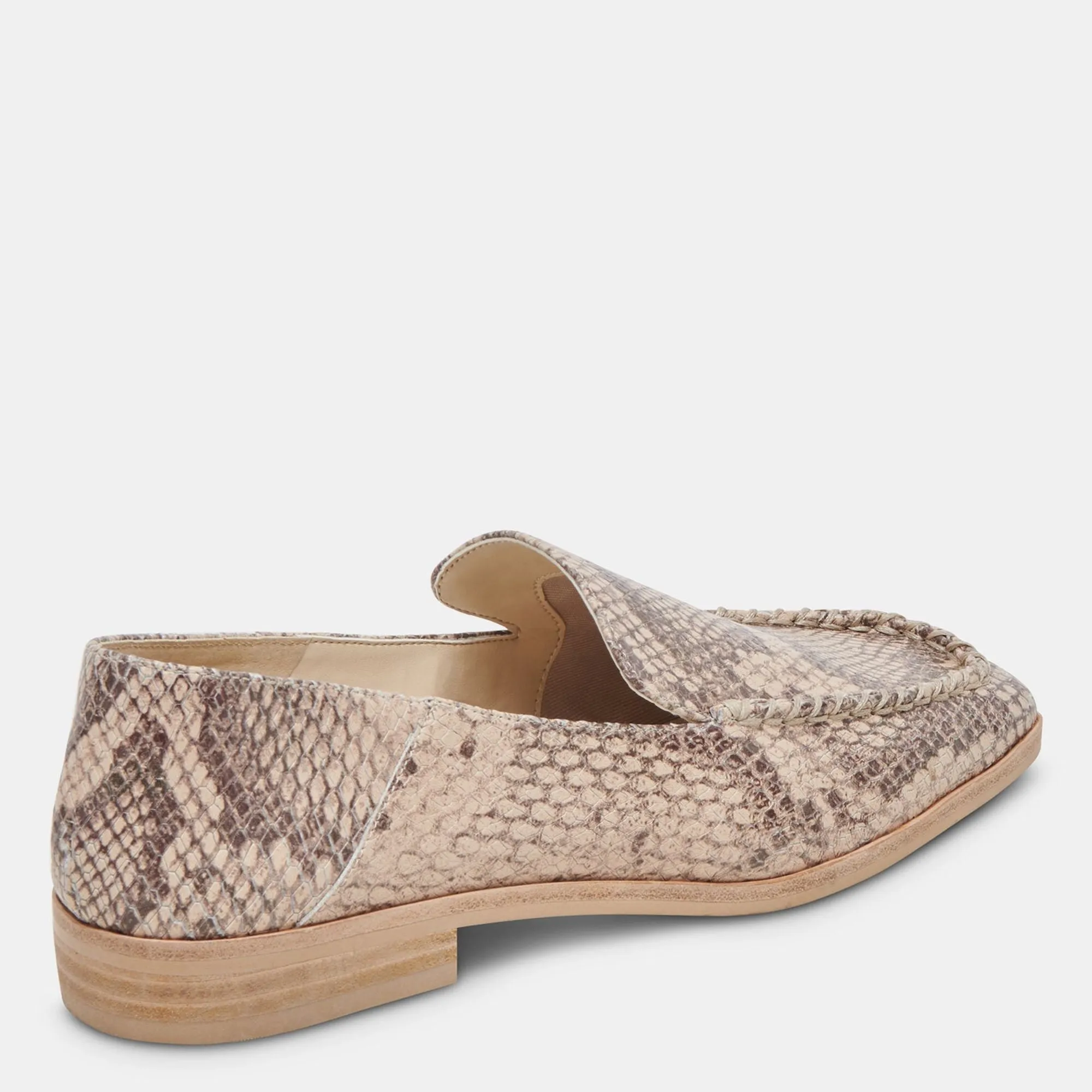 Beny Flats Sand Snake Embossed