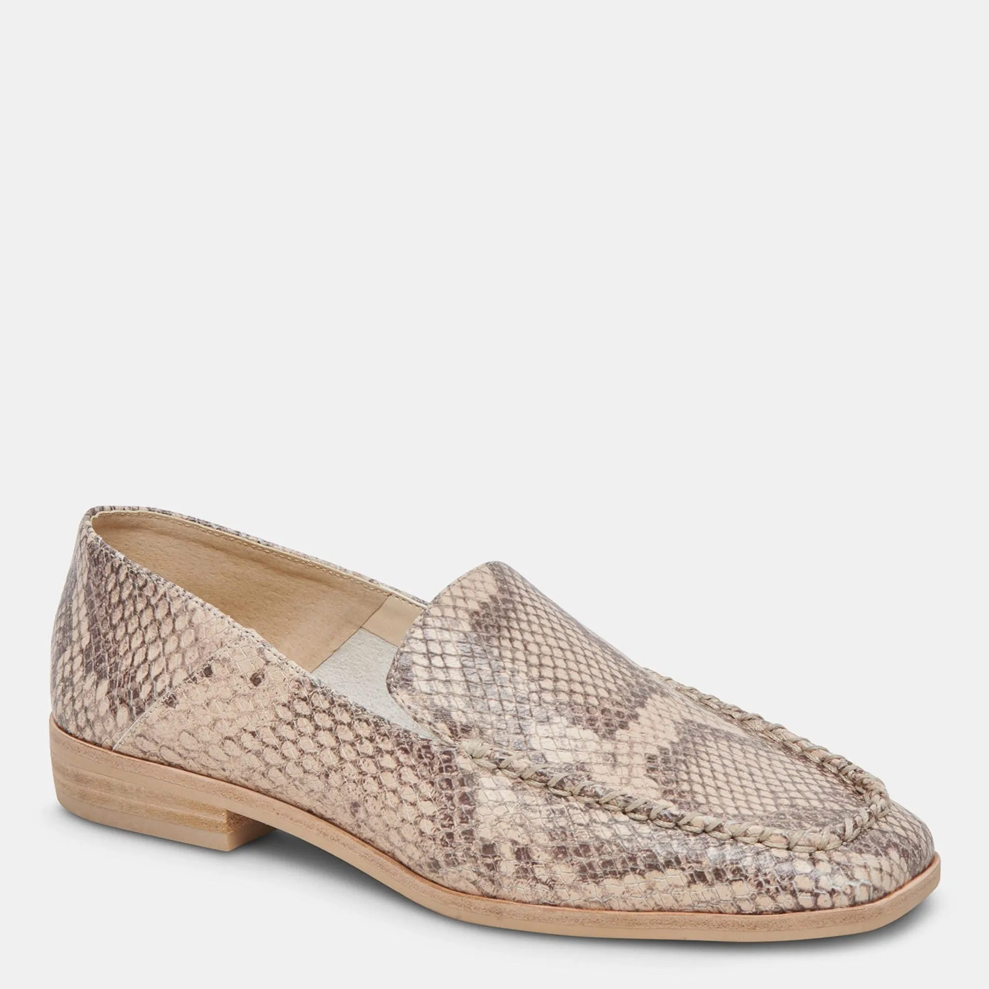 Beny Flats Sand Snake Embossed