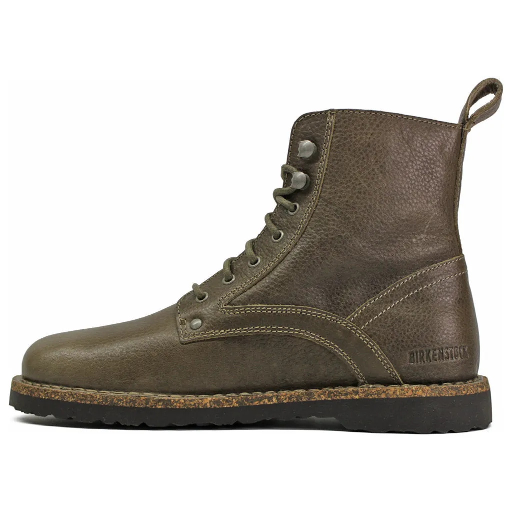 Birkenstock Bryson Natural Grained Leather Unisex Ankle Boots