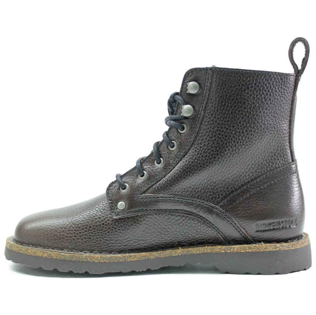 Birkenstock Bryson Natural Grained Leather Unisex Ankle Boots