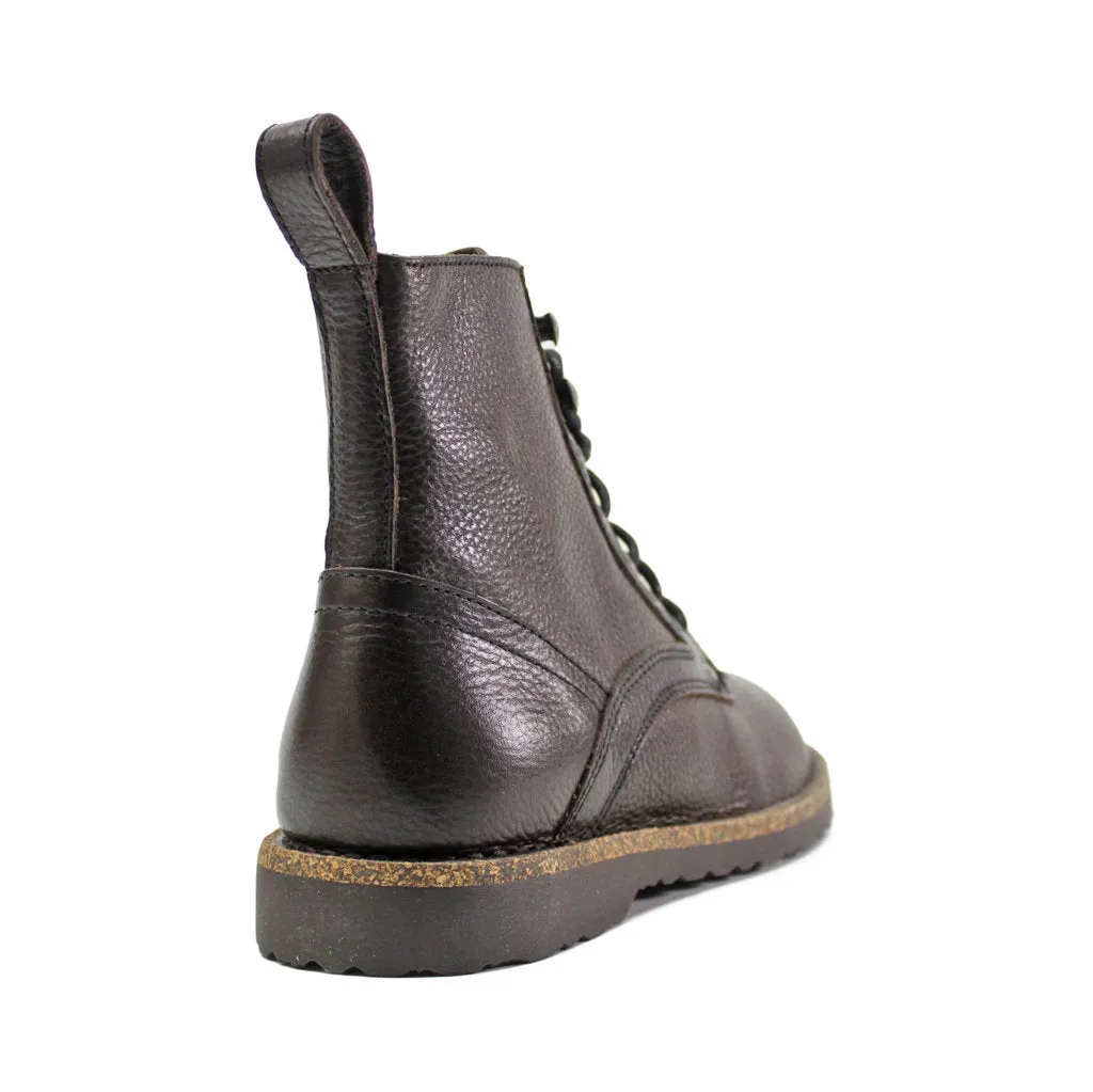 Birkenstock Bryson Natural Grained Leather Unisex Ankle Boots