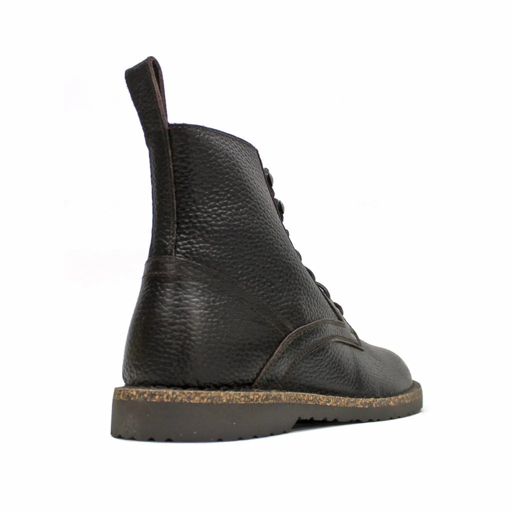 Birkenstock Bryson Natural Grained Leather Unisex Ankle Boots