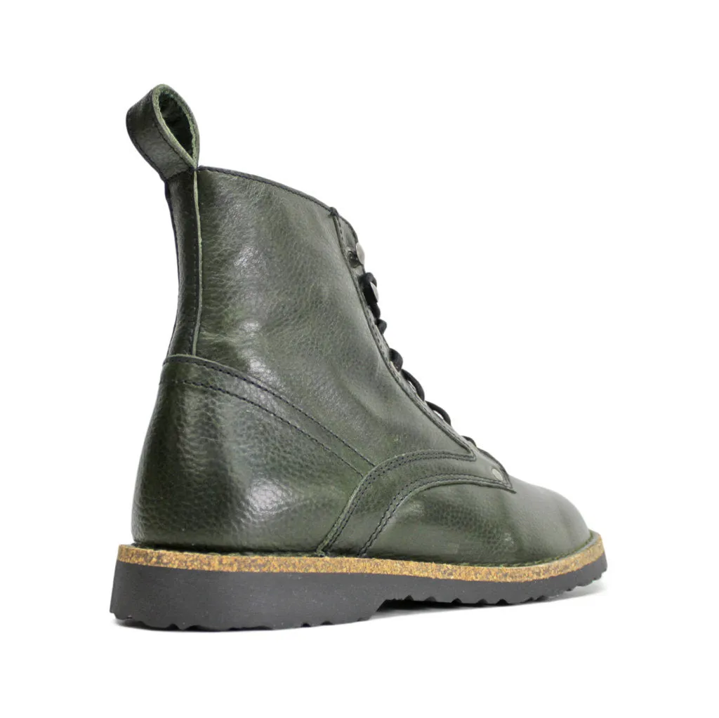 Birkenstock Bryson Natural Grained Leather Unisex Ankle Boots