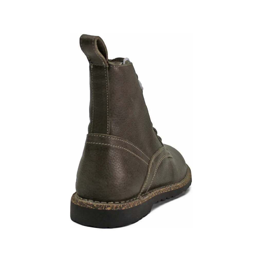 Birkenstock Bryson Natural Grained Leather Unisex Ankle Boots