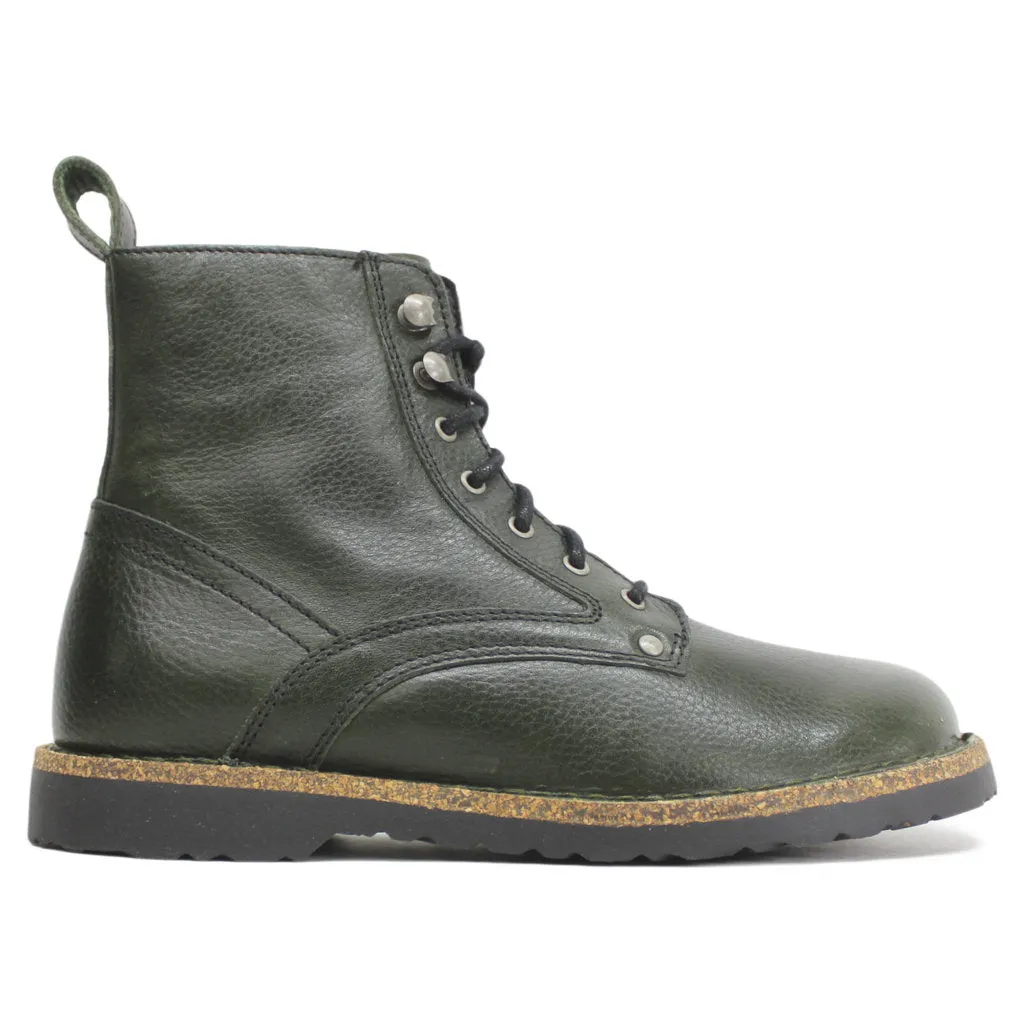 Birkenstock Bryson Natural Grained Leather Unisex Ankle Boots