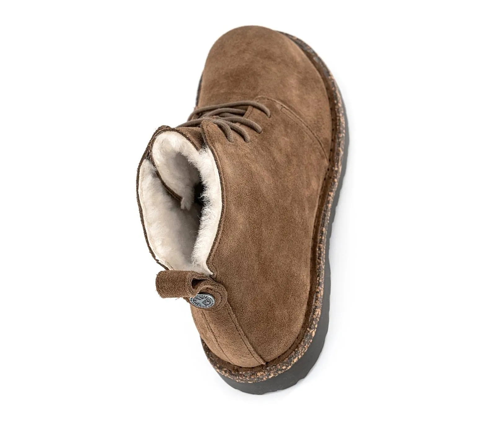 Birkenstock Uppsala Mid Shearling Suede Leather Unisex Ankle Boots