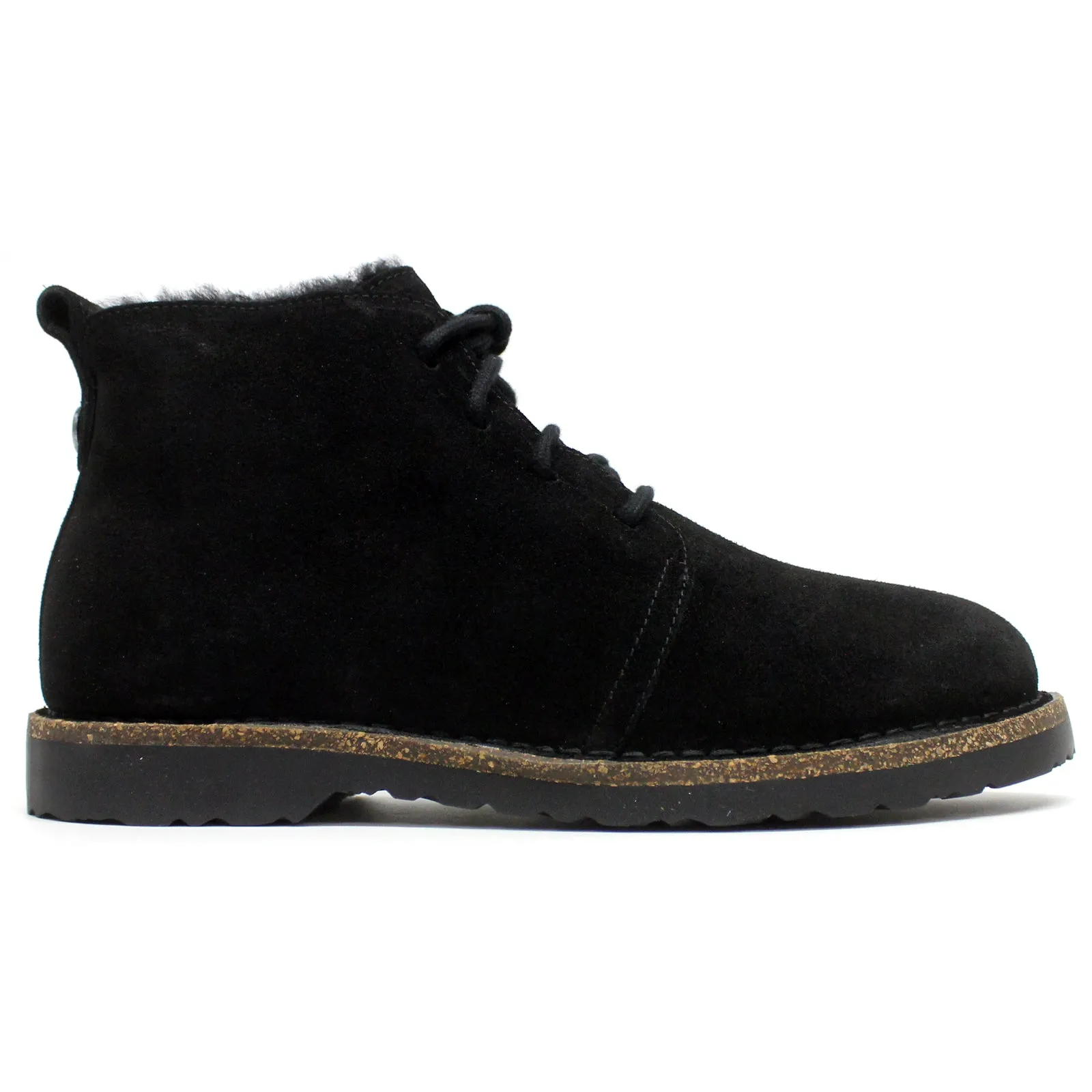 Birkenstock Uppsala Mid Shearling Suede Leather Unisex Ankle Boots
