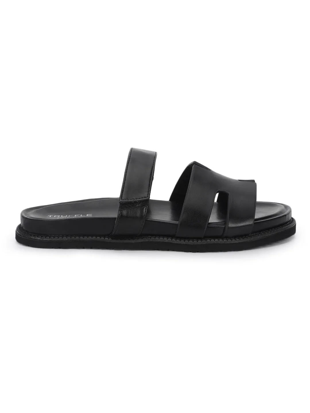 Black PU Slip-On Flats (TC-ST12ORRY-BLK)