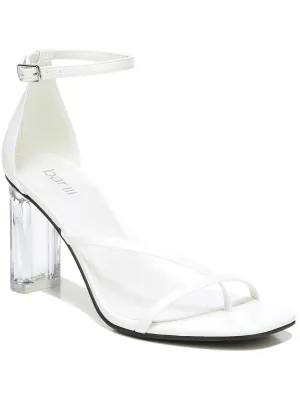 Blakke Womens Faux Leather Dressy Dress Sandals