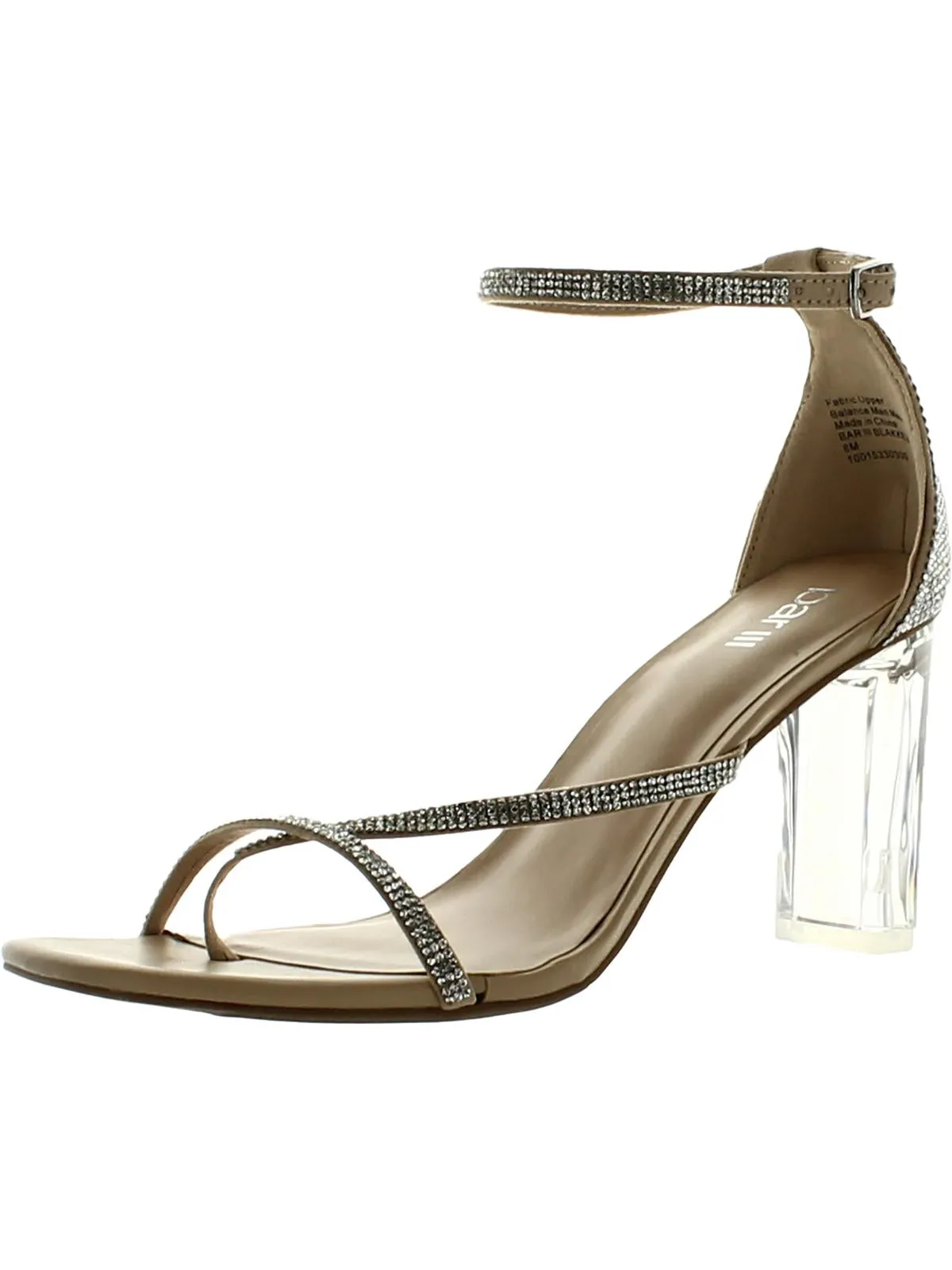 Blakke Womens Faux Leather Dressy Dress Sandals