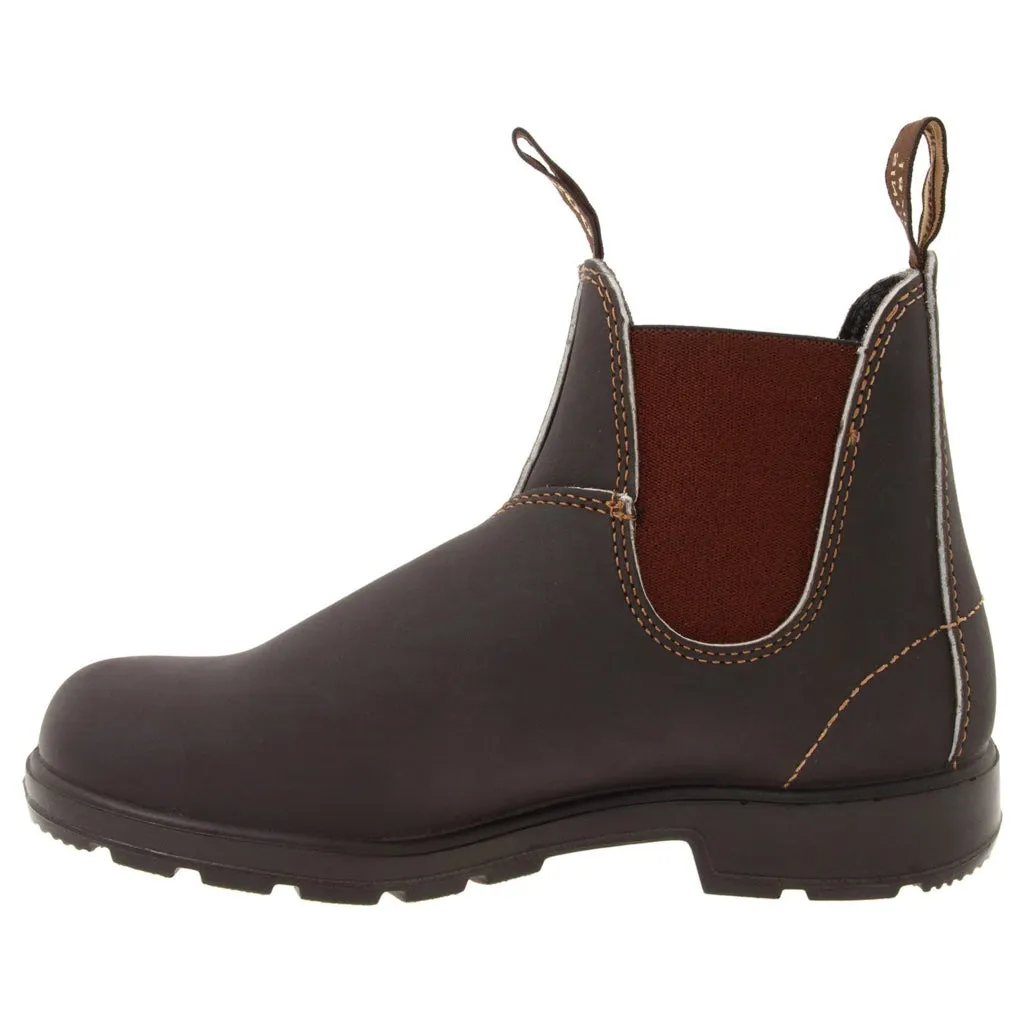 Blundstone 500 Water-Resistant Leather Unisex Chelsea Boots