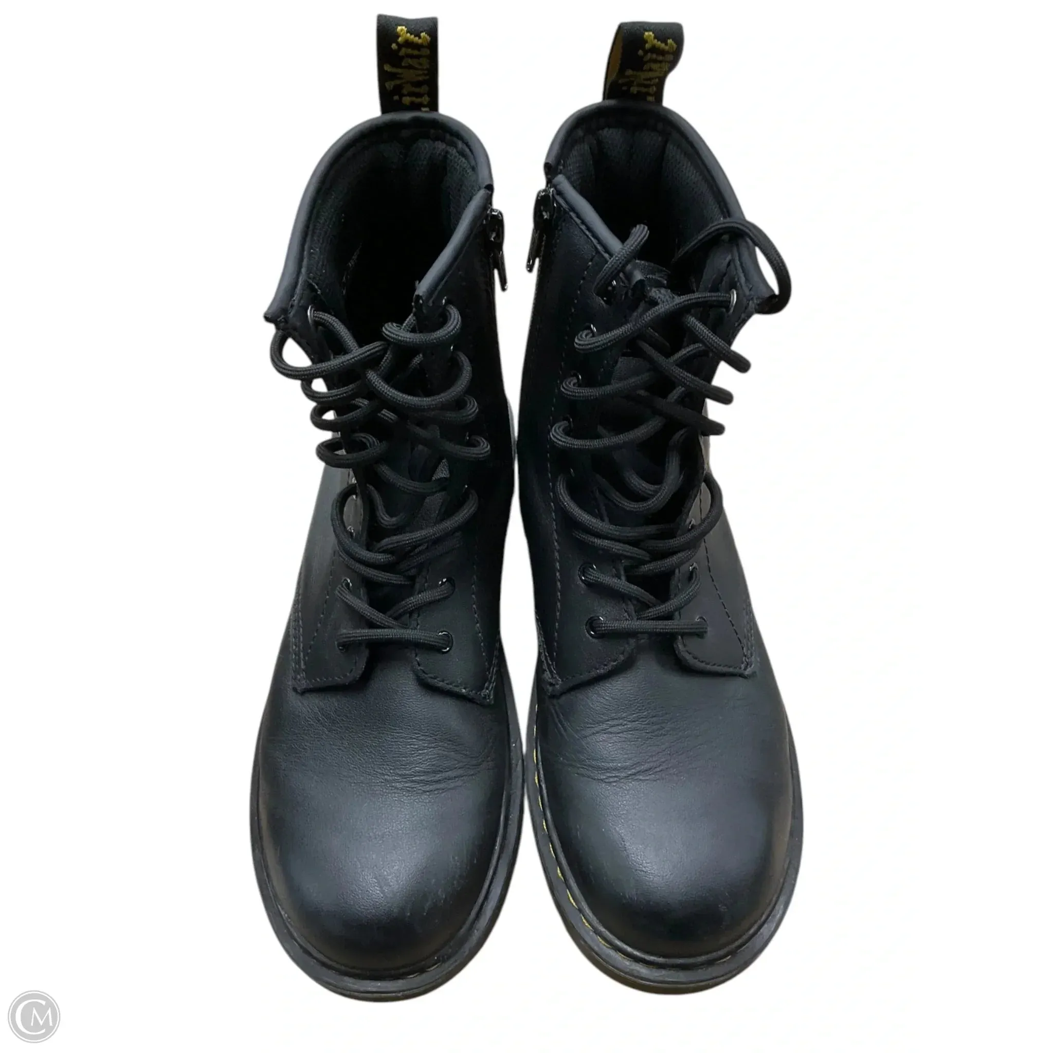 Boots Combat By Dr Martens In Black, Size: 6