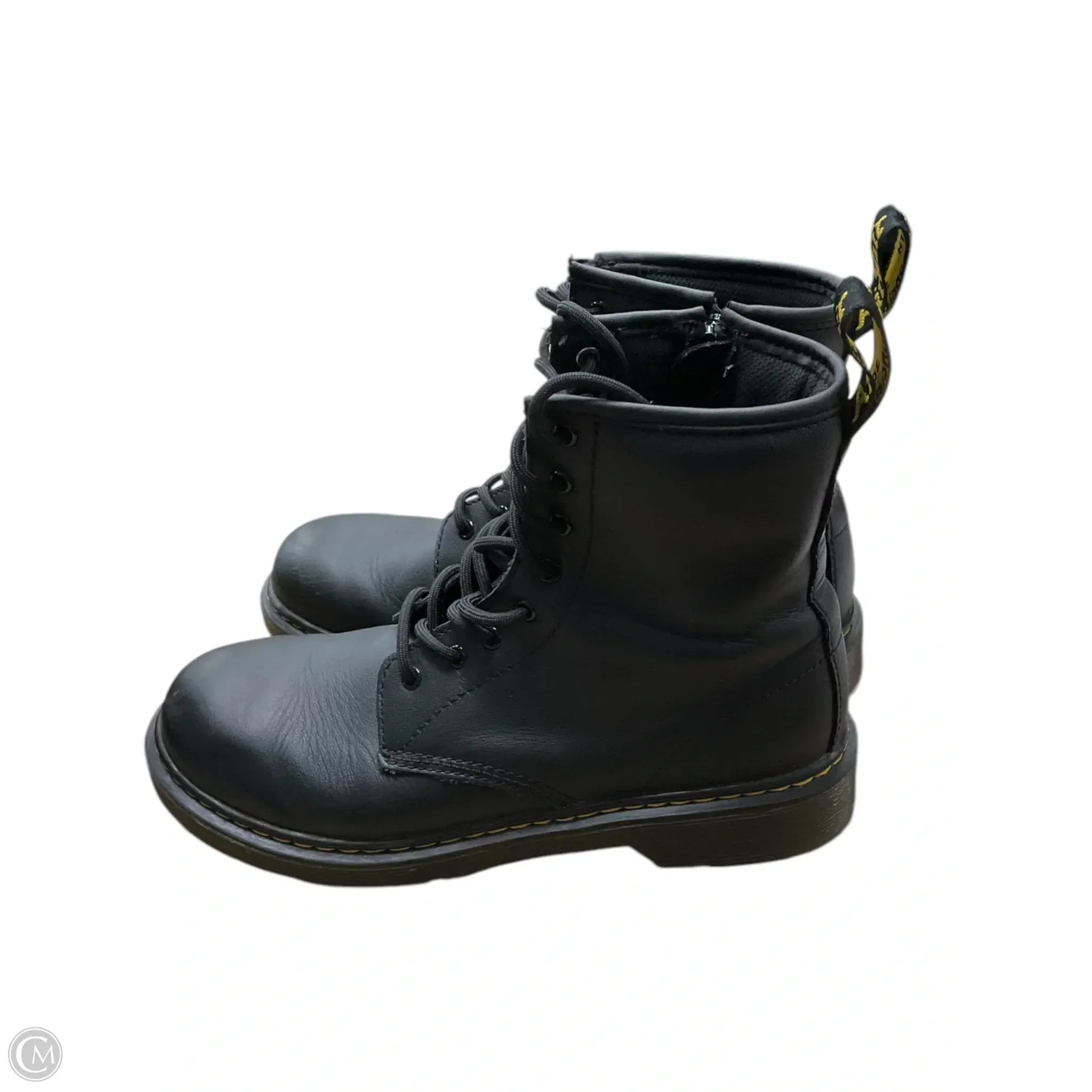 Boots Combat By Dr Martens In Black, Size: 6