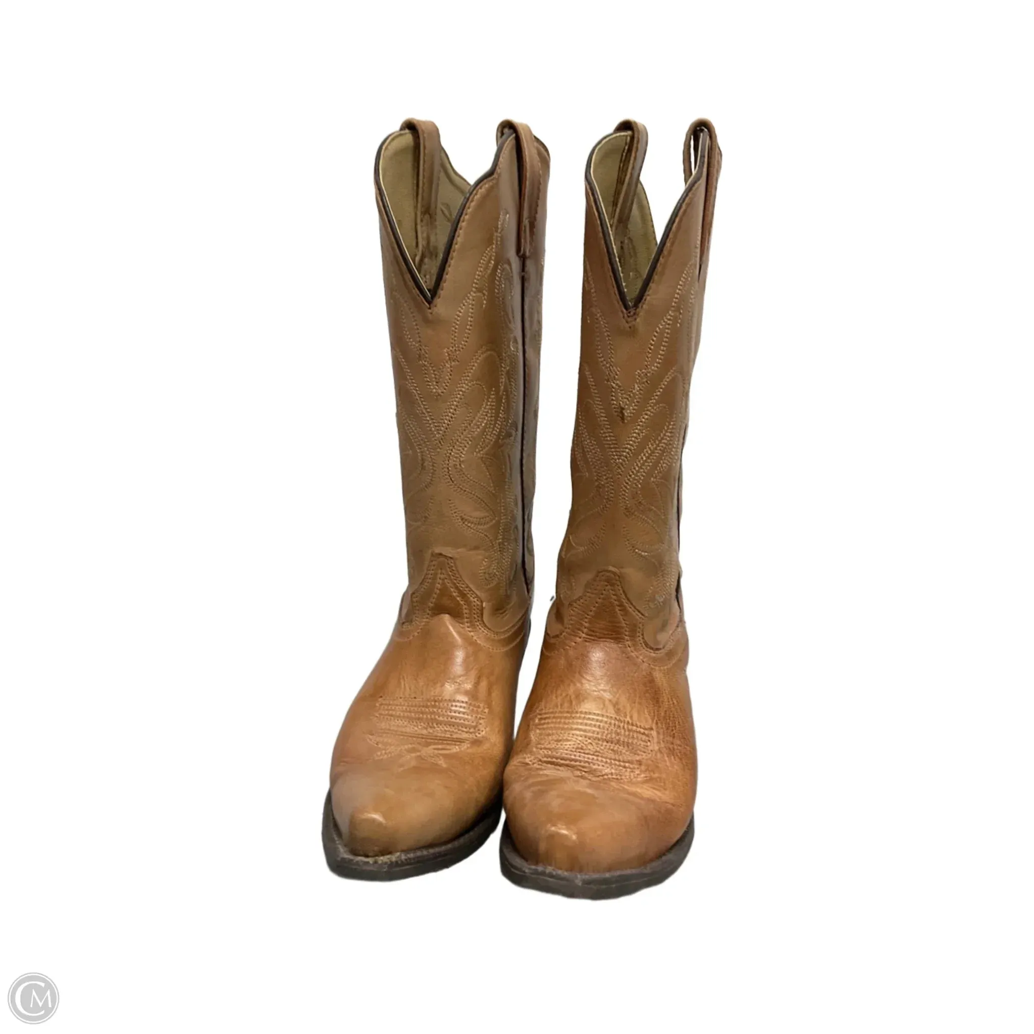 Boots Western By Cmc In Tan, Size: 8.5