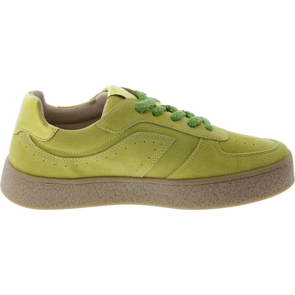 Brayan Womens Suede Lace-Up Casual And Fashion Sneakers