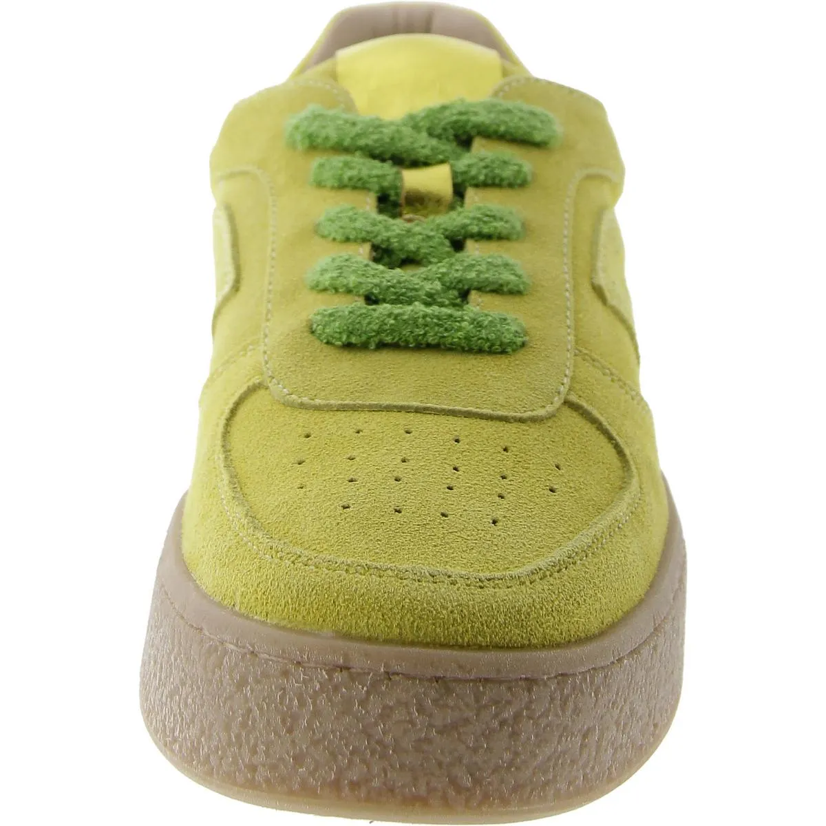 Brayan Womens Suede Lace-Up Casual And Fashion Sneakers