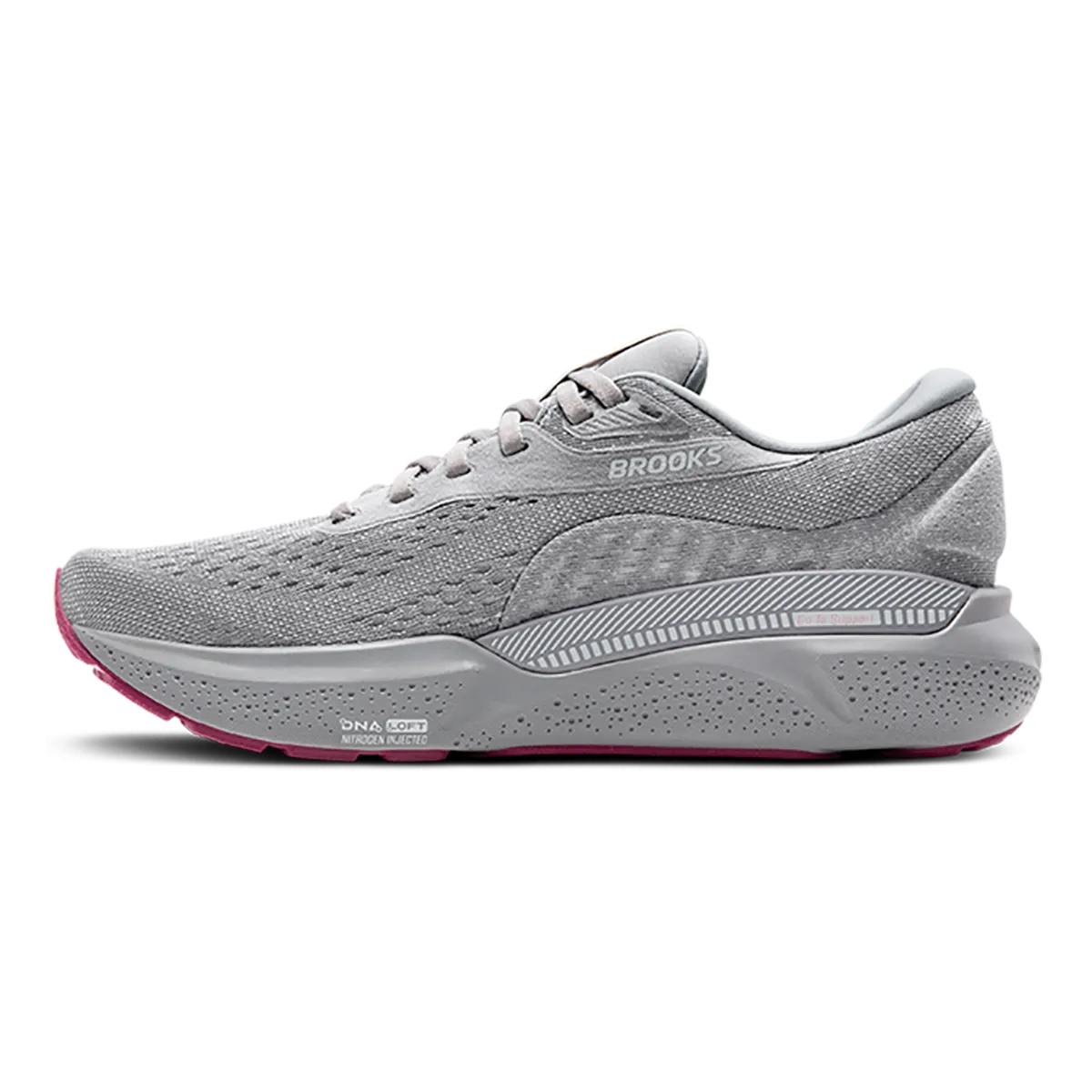 Brooks Adrenaline GTS 24 Alloy - White - Zephyr