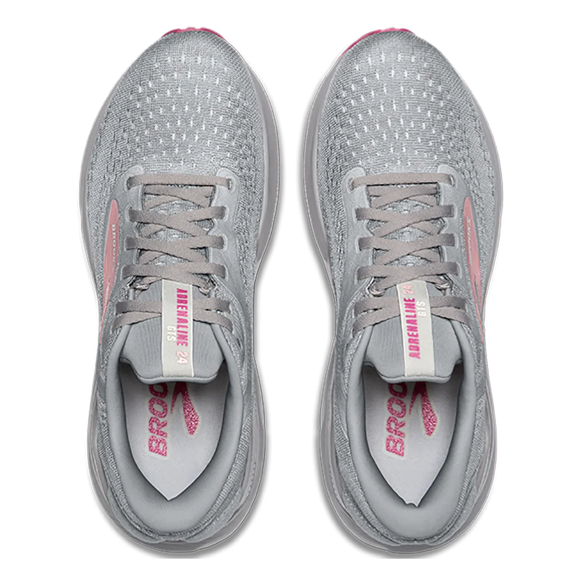 Brooks Adrenaline GTS 24 Alloy - White - Zephyr