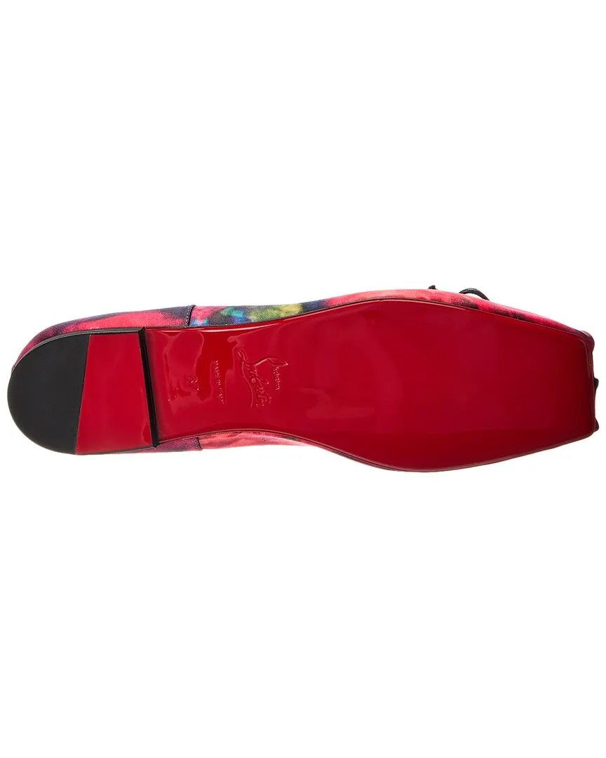 Christian Louboutin Mamadrague Satin Flat