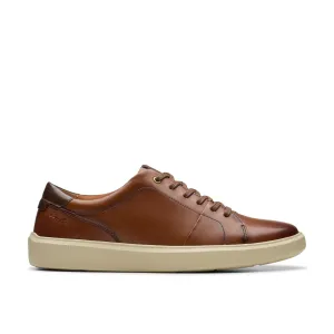 Clarks Brodin Lace in Brown Leather