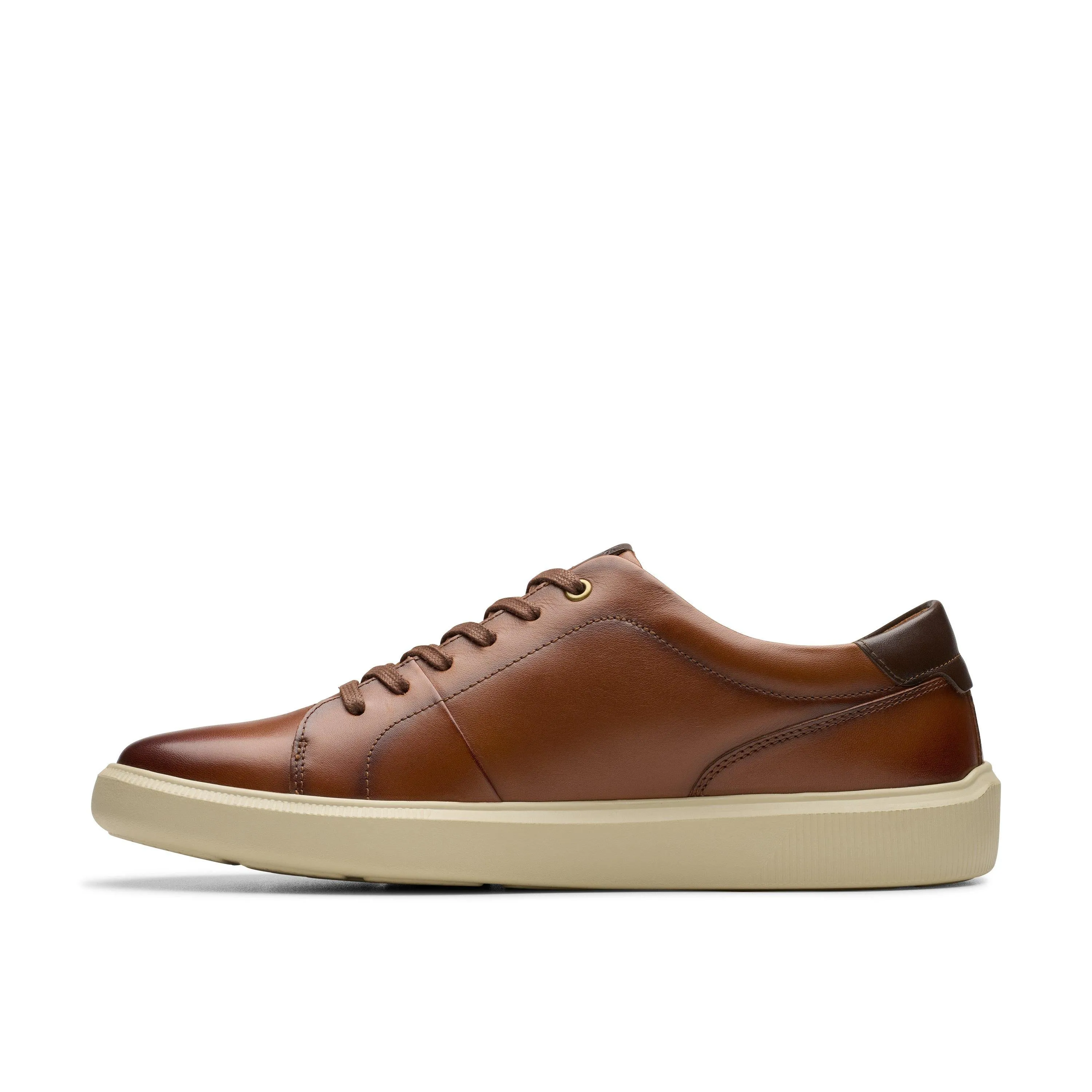 Clarks Brodin Lace in Brown Leather