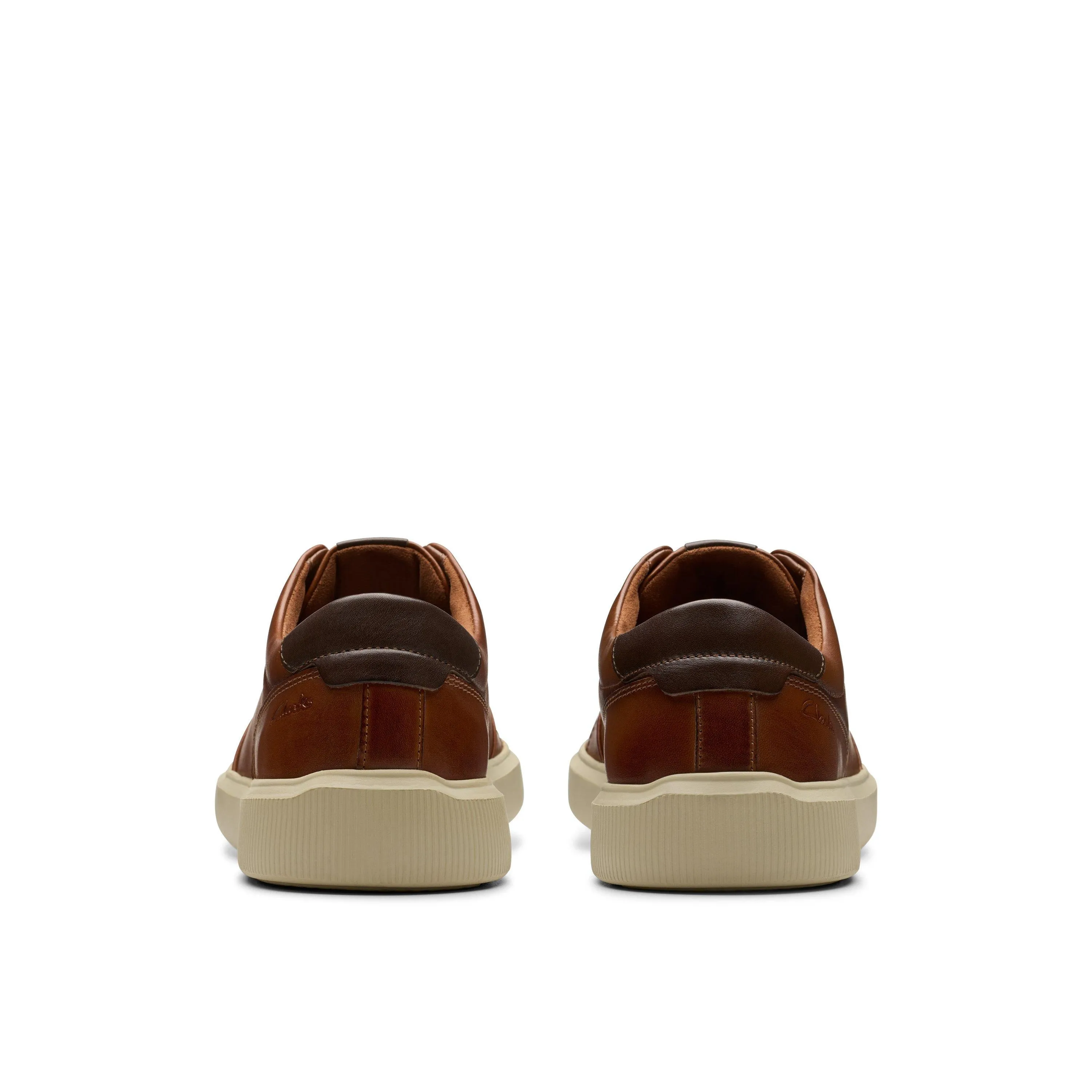 Clarks Brodin Lace in Brown Leather