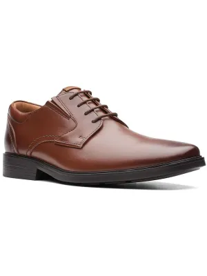 CLARKSLITE Mens Leather Pointed toe Dress Shoes