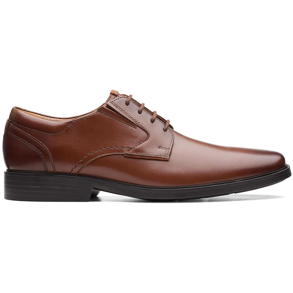 CLARKSLITE Mens Leather Pointed toe Dress Shoes