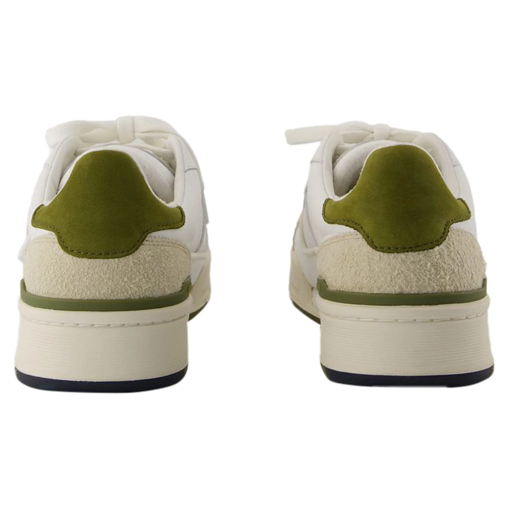 Clay Sneakers - Axel Arigato - Leather - White/Green