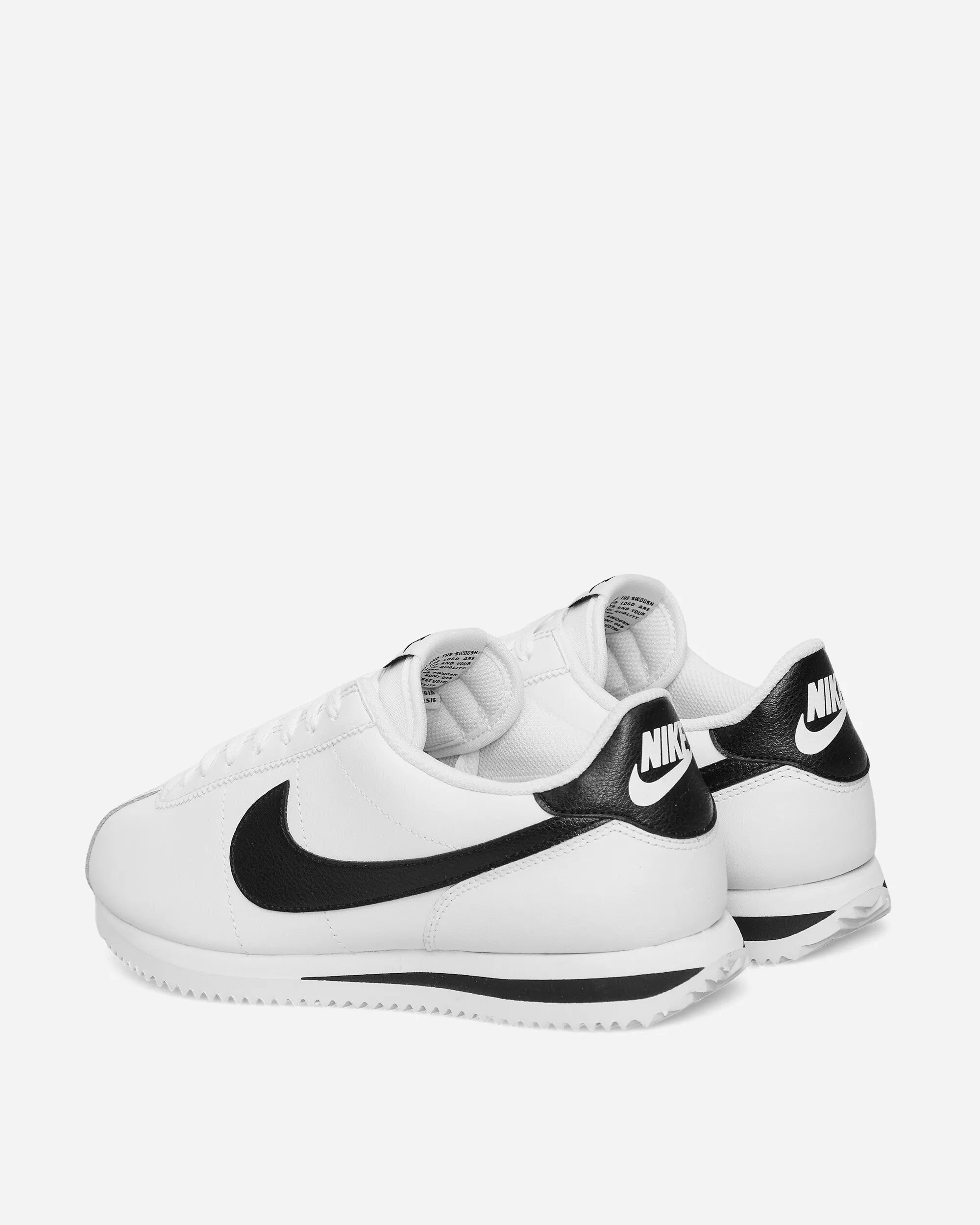 Cortez Leather Sneakers White / Black